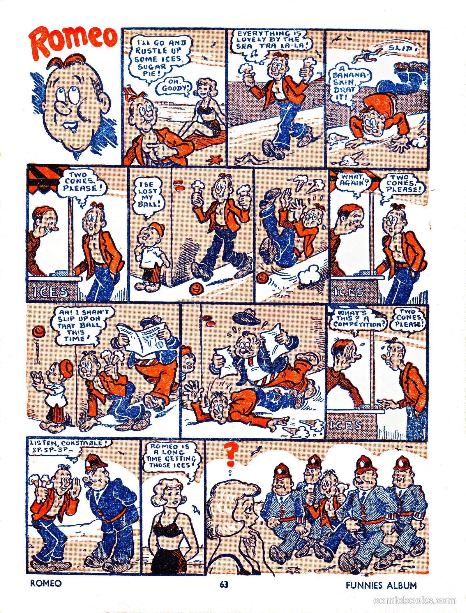 Funnies Album #1954 — page 61 of 109