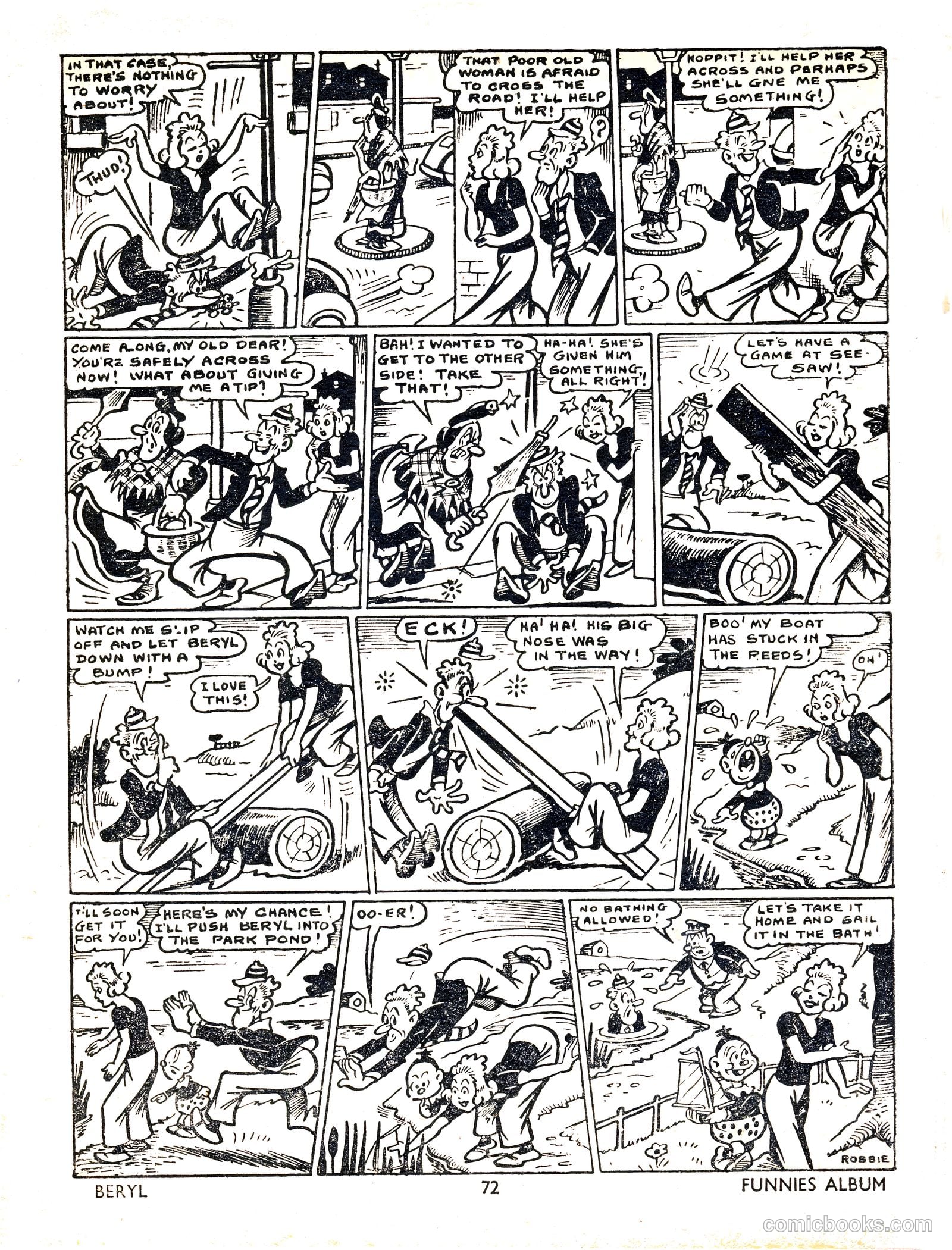 Funnies Album #1954 — page 70 of 109