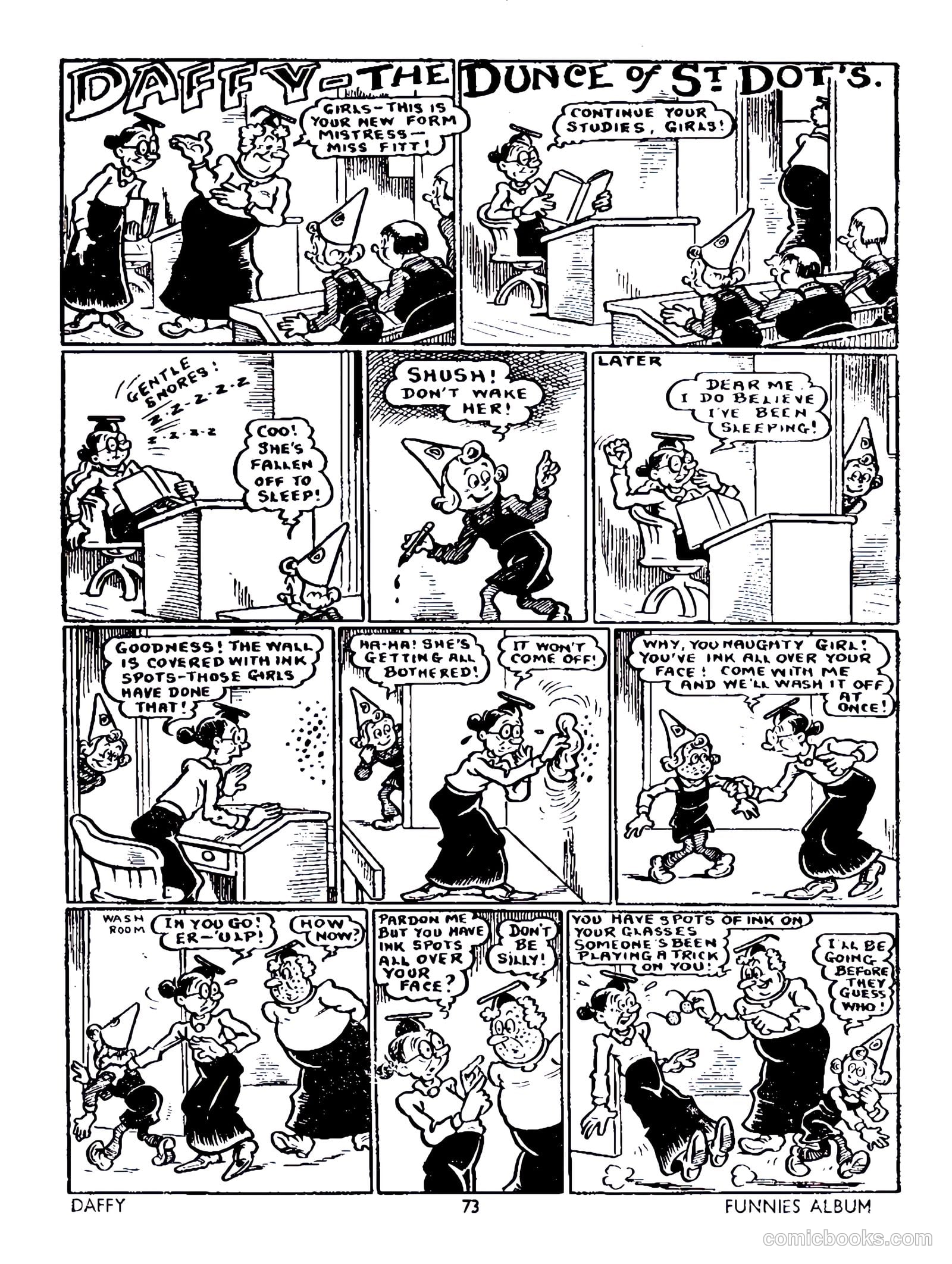 Funnies Album #1954 — page 71 of 109