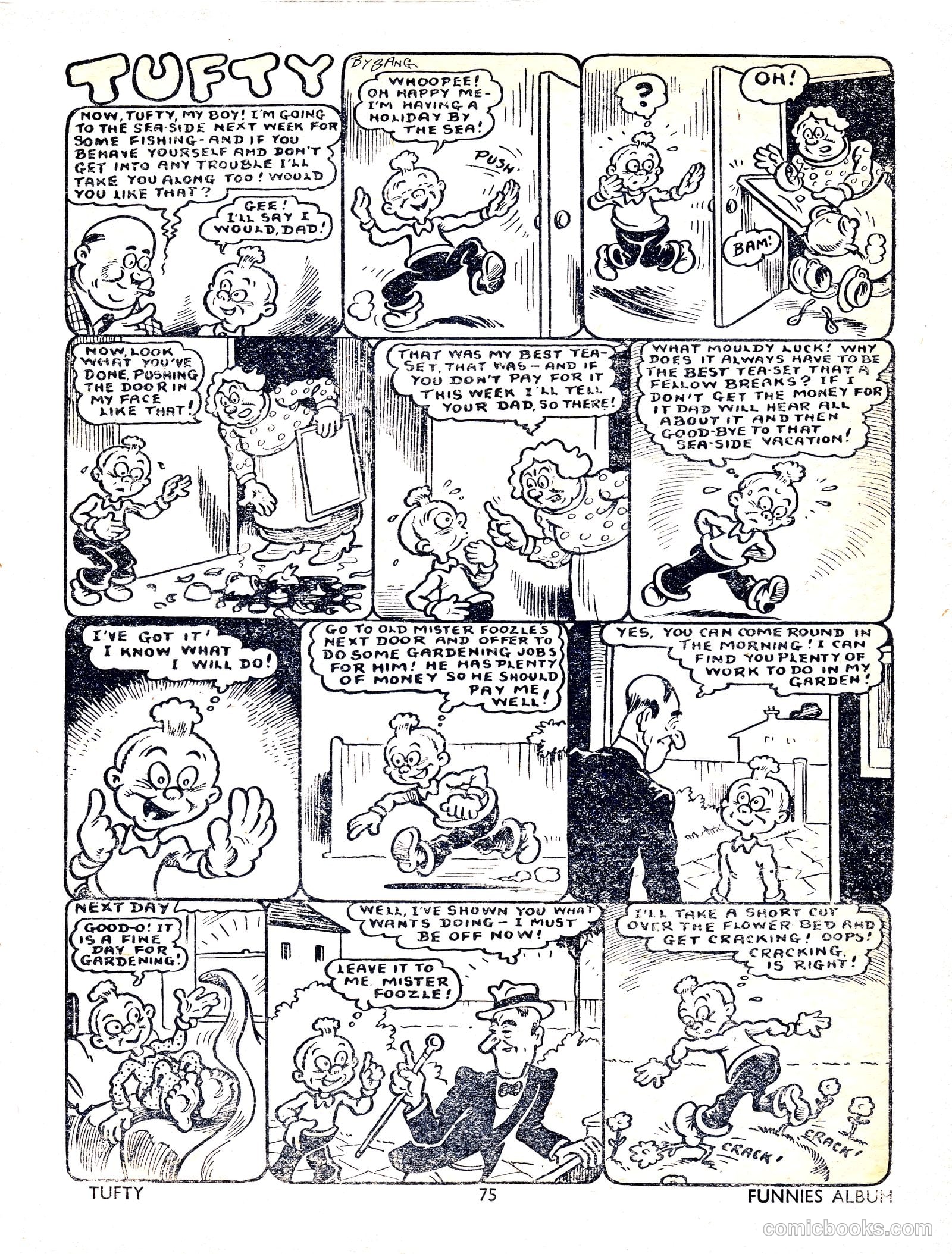 Funnies Album #1954 — page 73 of 109