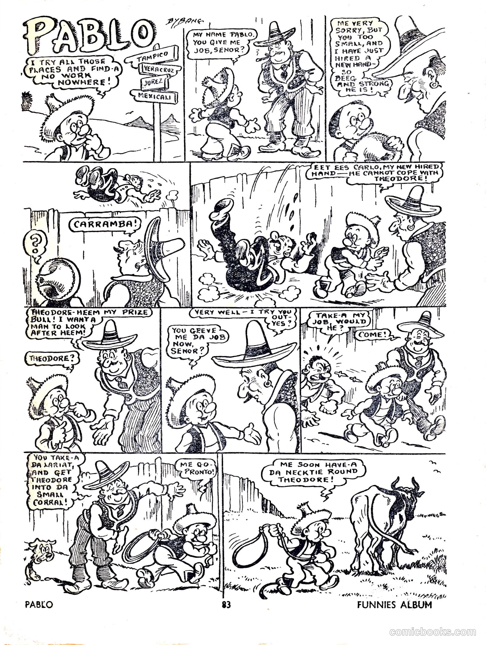 Funnies Album #1954 — page 81 of 109