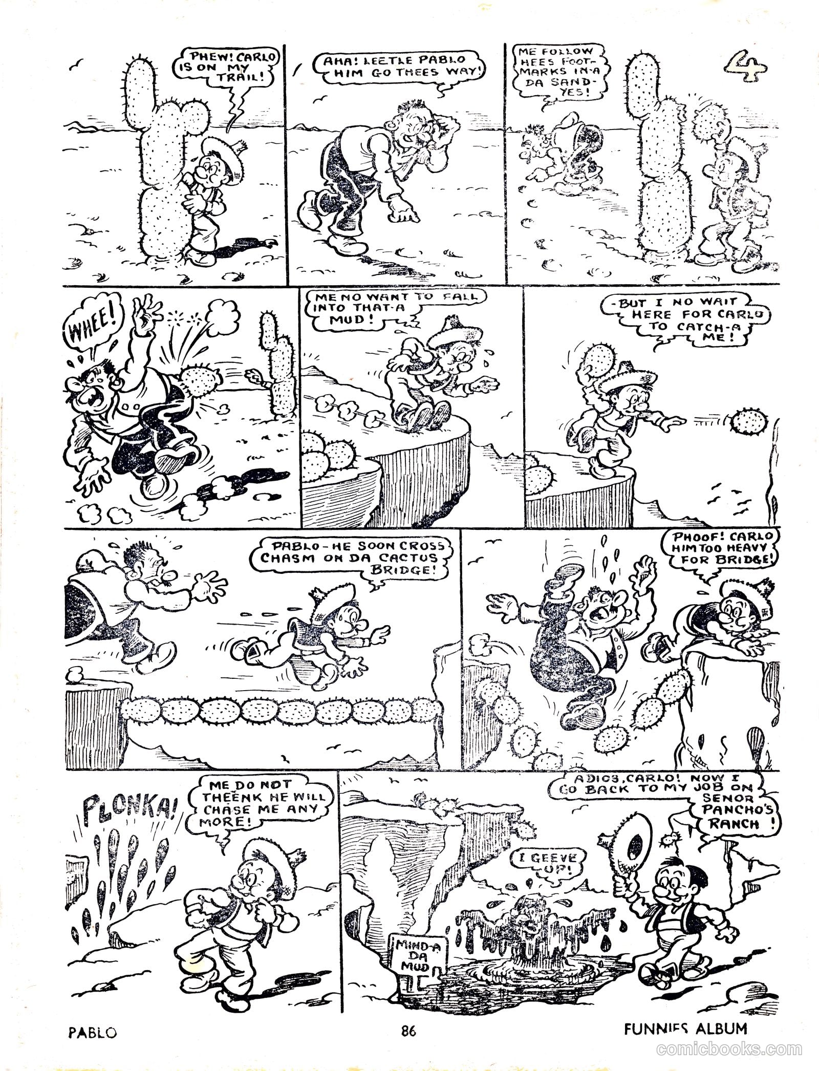 Funnies Album #1954 — page 84 of 109