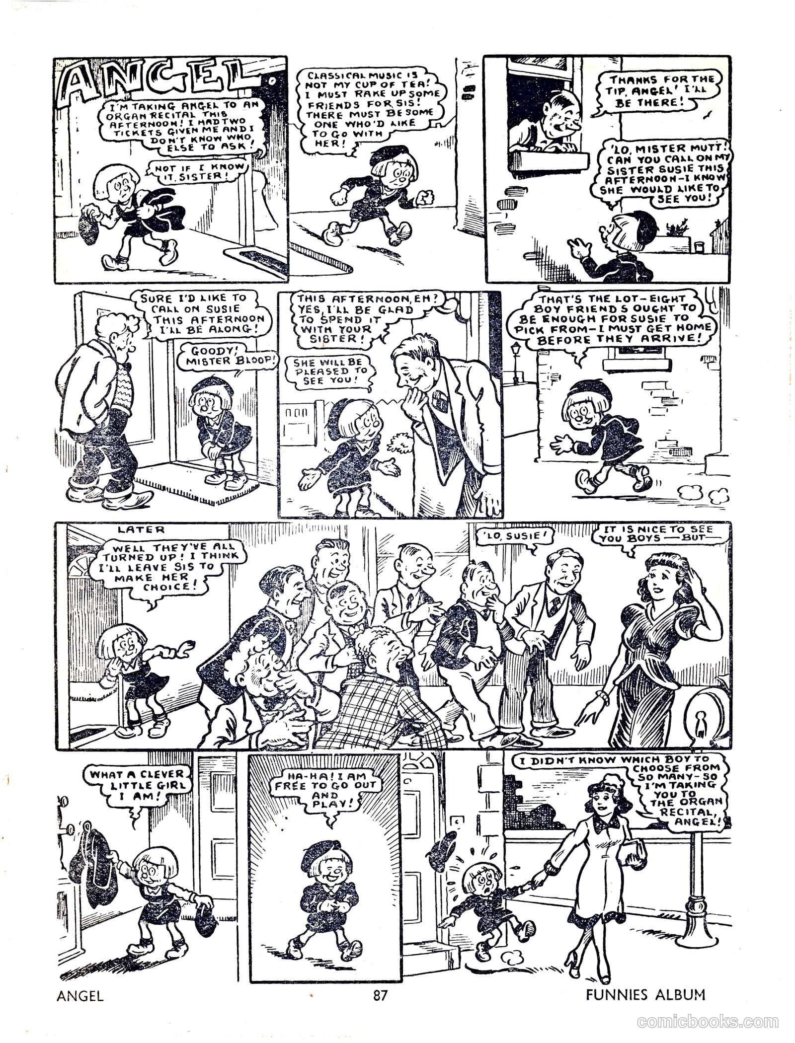 Funnies Album #1954 — page 85 of 109