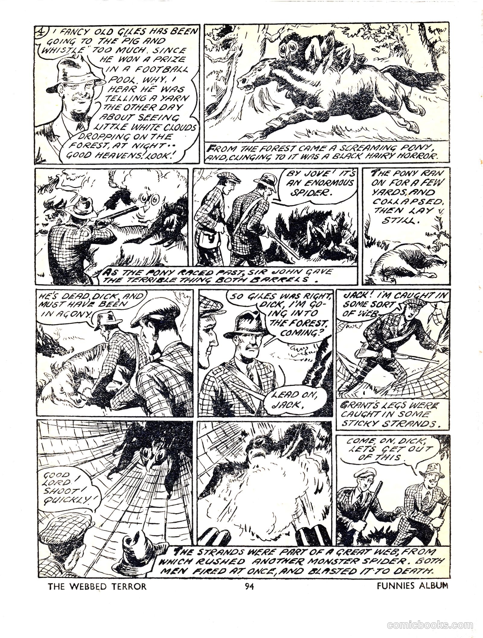 Funnies Album #1954 — page 92 of 109