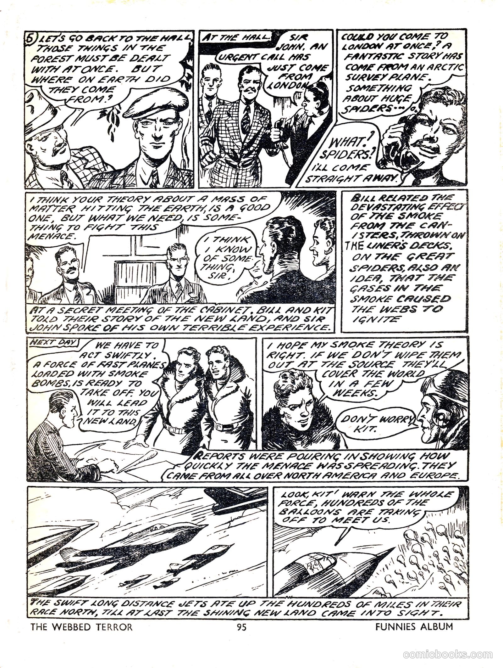 Funnies Album #1954 — page 93 of 109