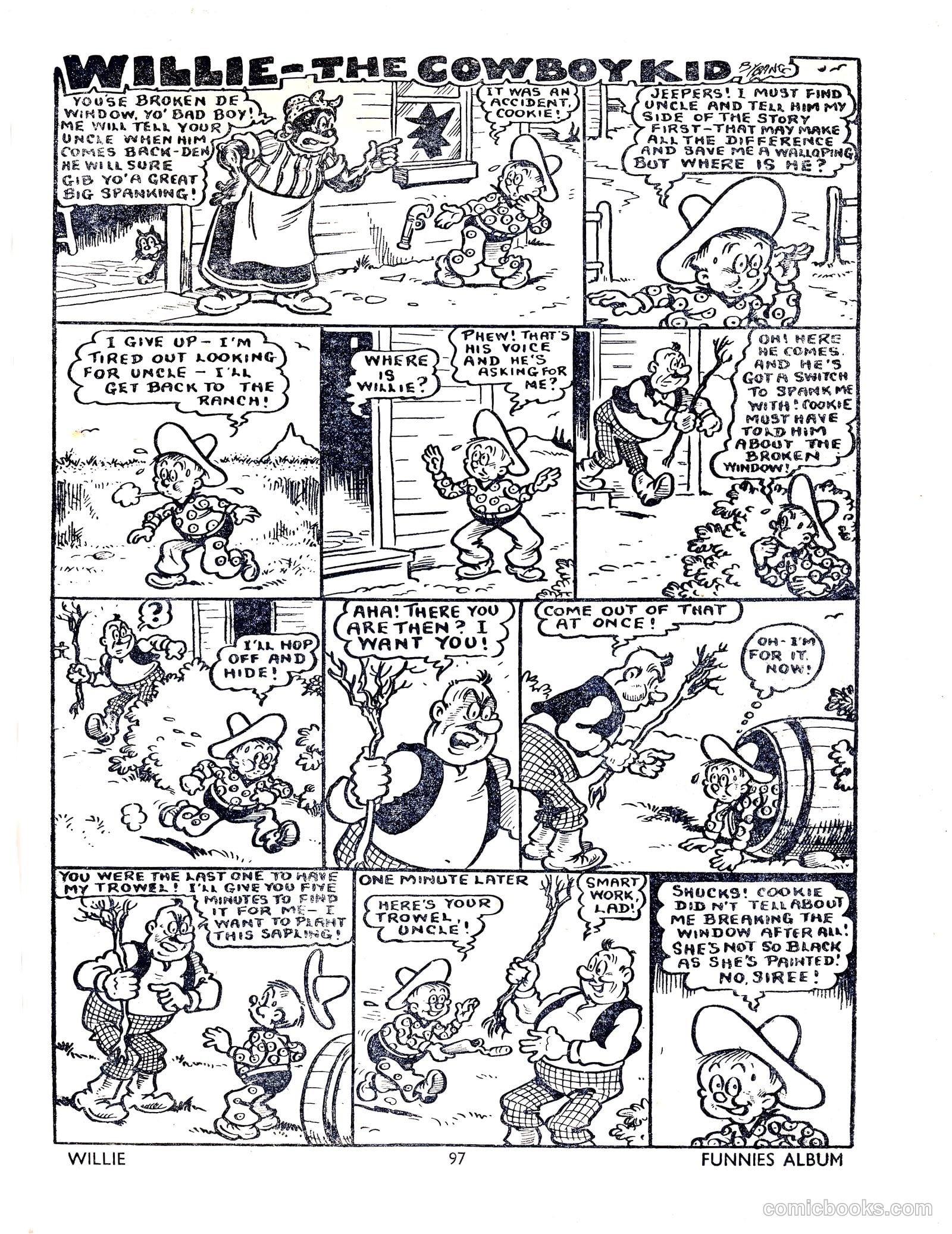 Funnies Album #1954 — page 95 of 109