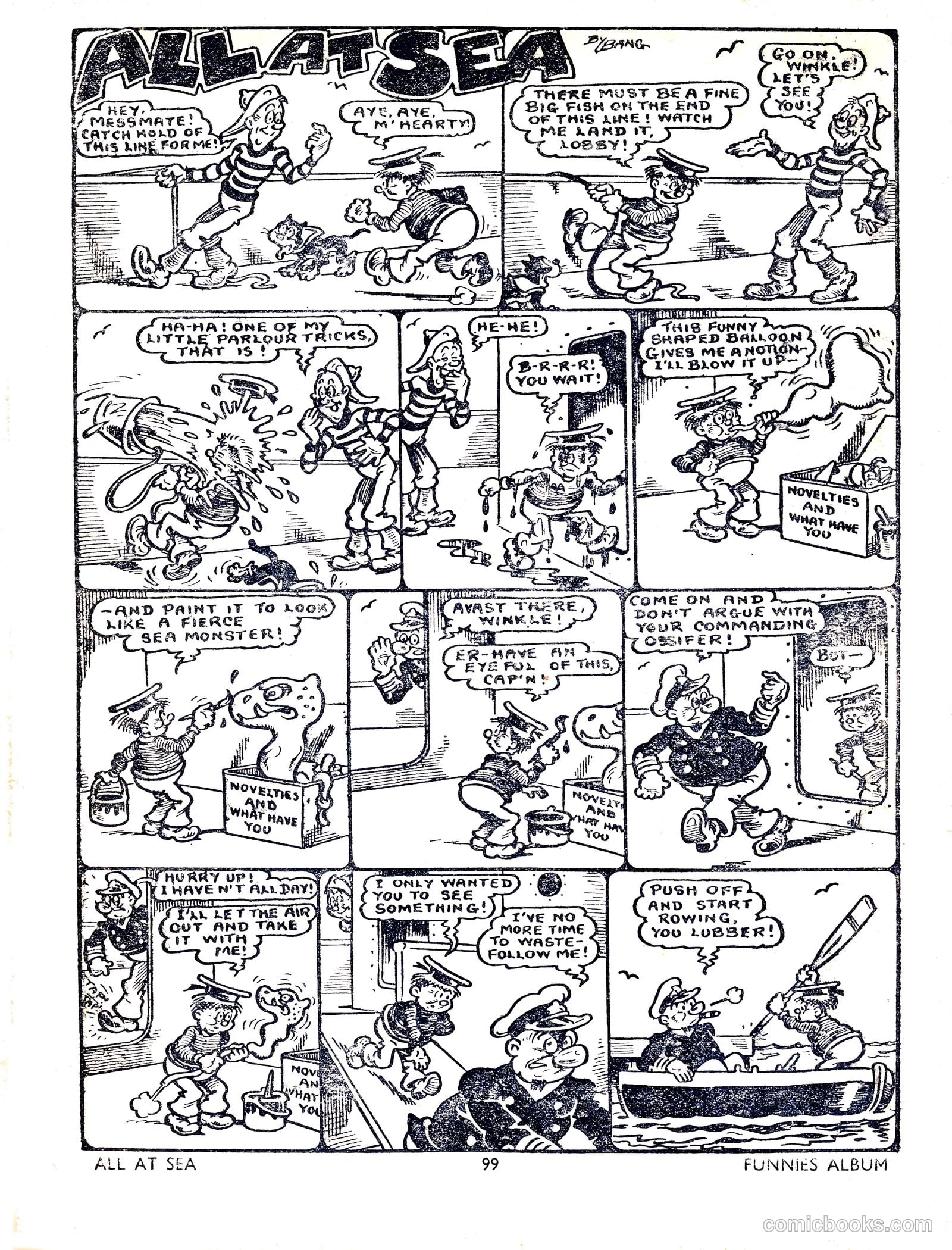 Funnies Album #1954 — page 97 of 109