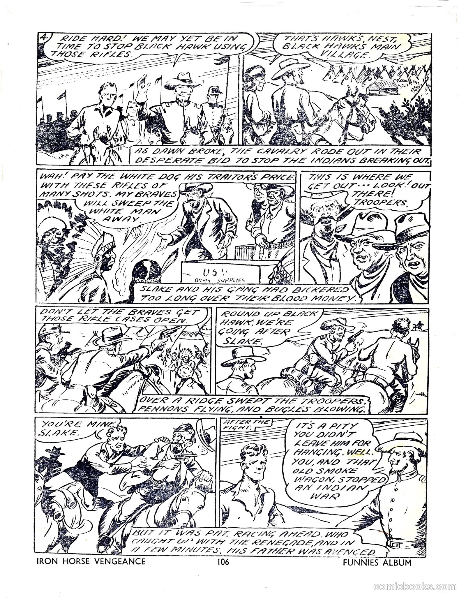 Funnies Album #1954 — page 105 of 109