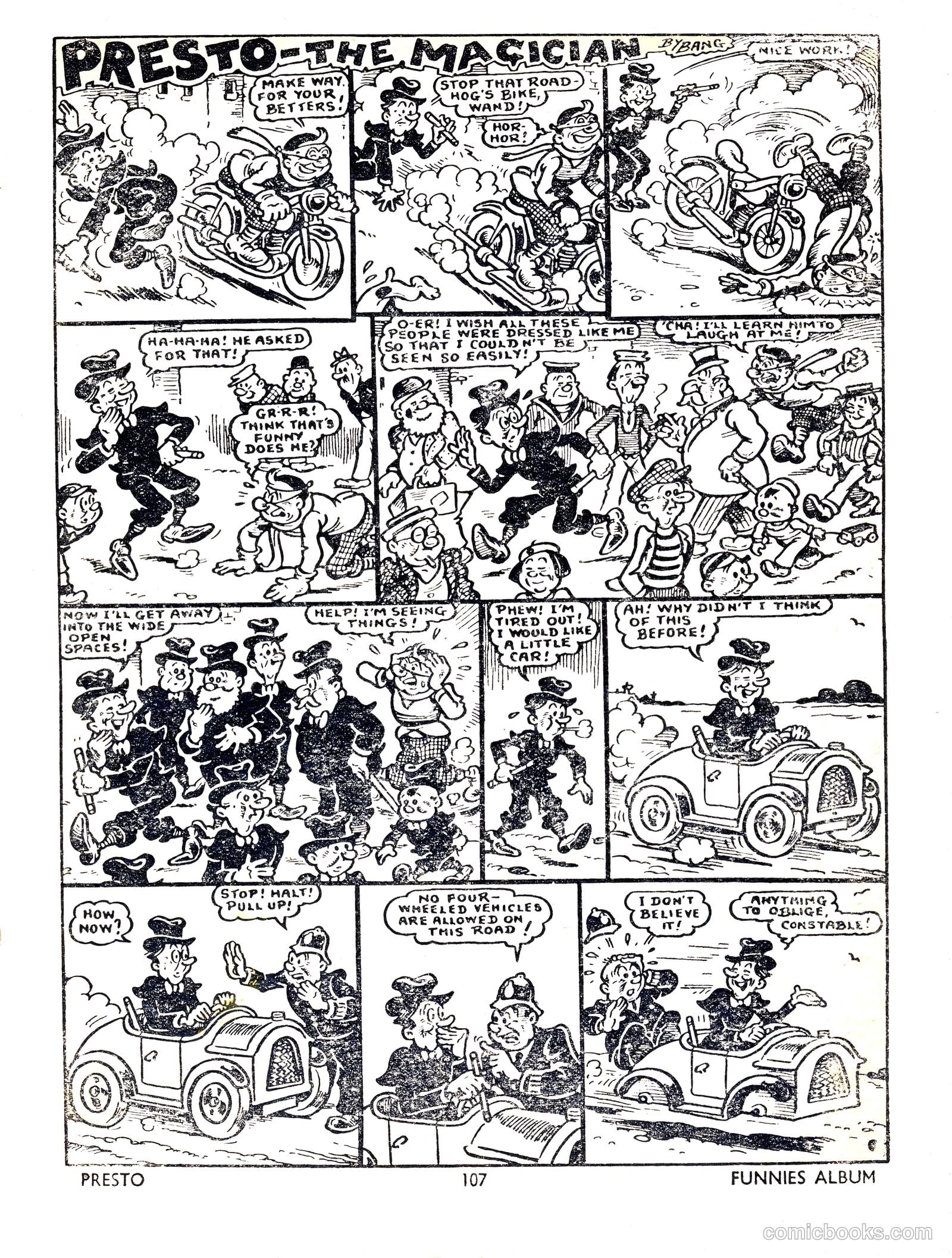 Funnies Album #1954 — page 106 of 109