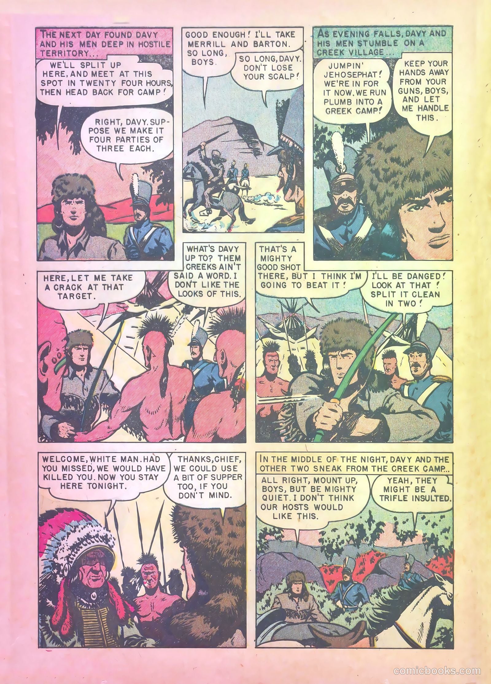 Davy Crockett #nn — page 4 of 36