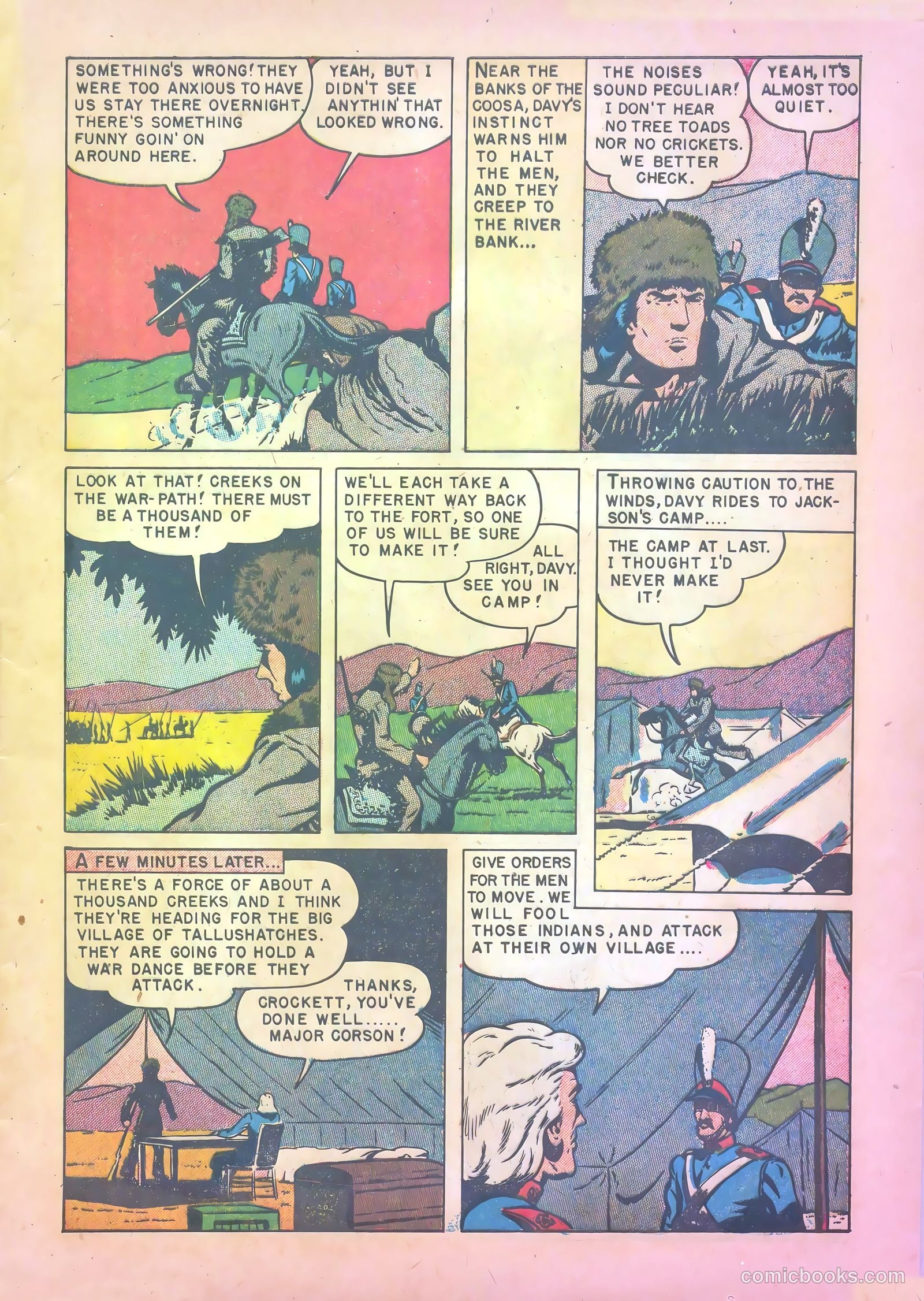 Davy Crockett #nn — page 5 of 36