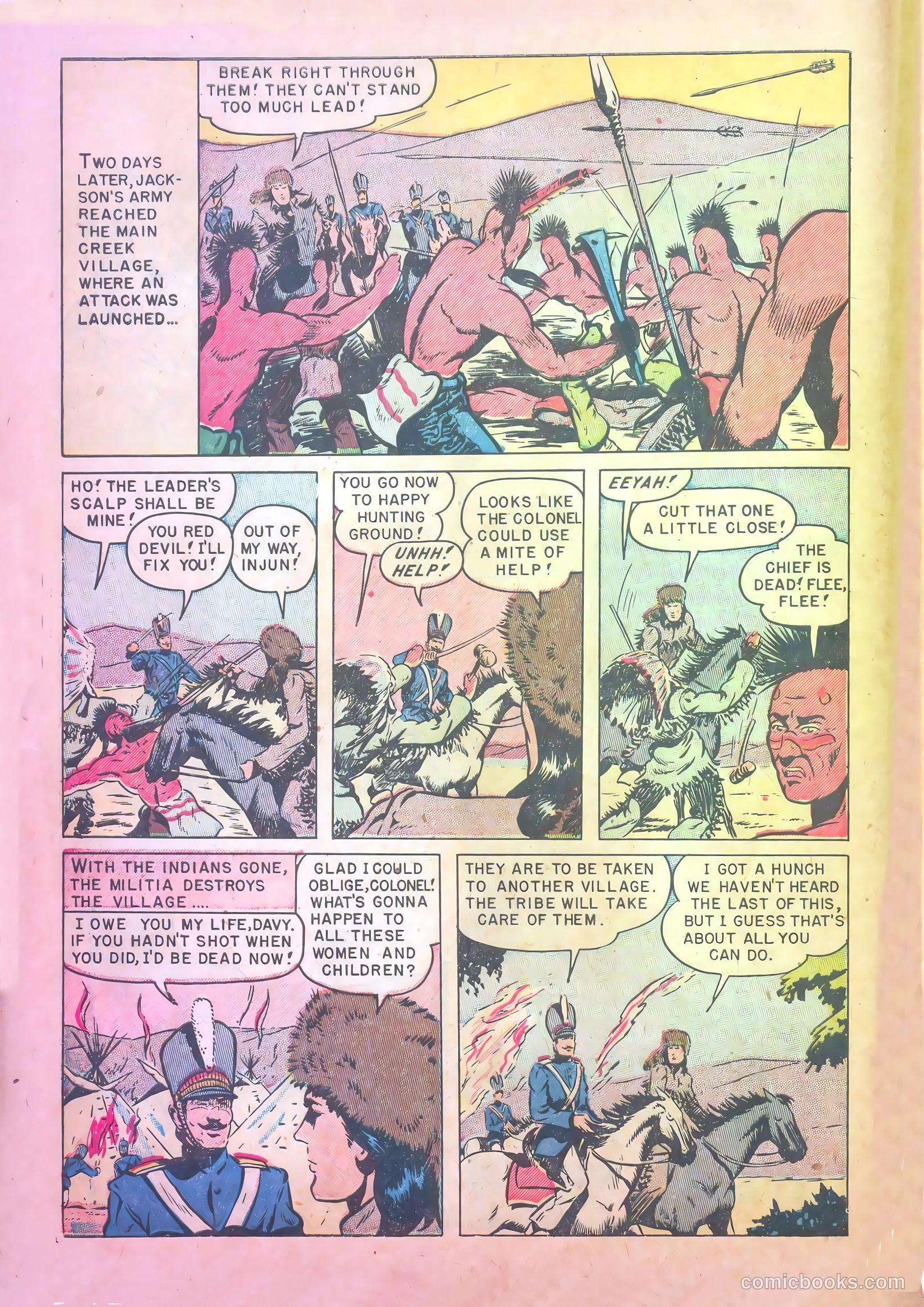 Davy Crockett #nn — page 6 of 36