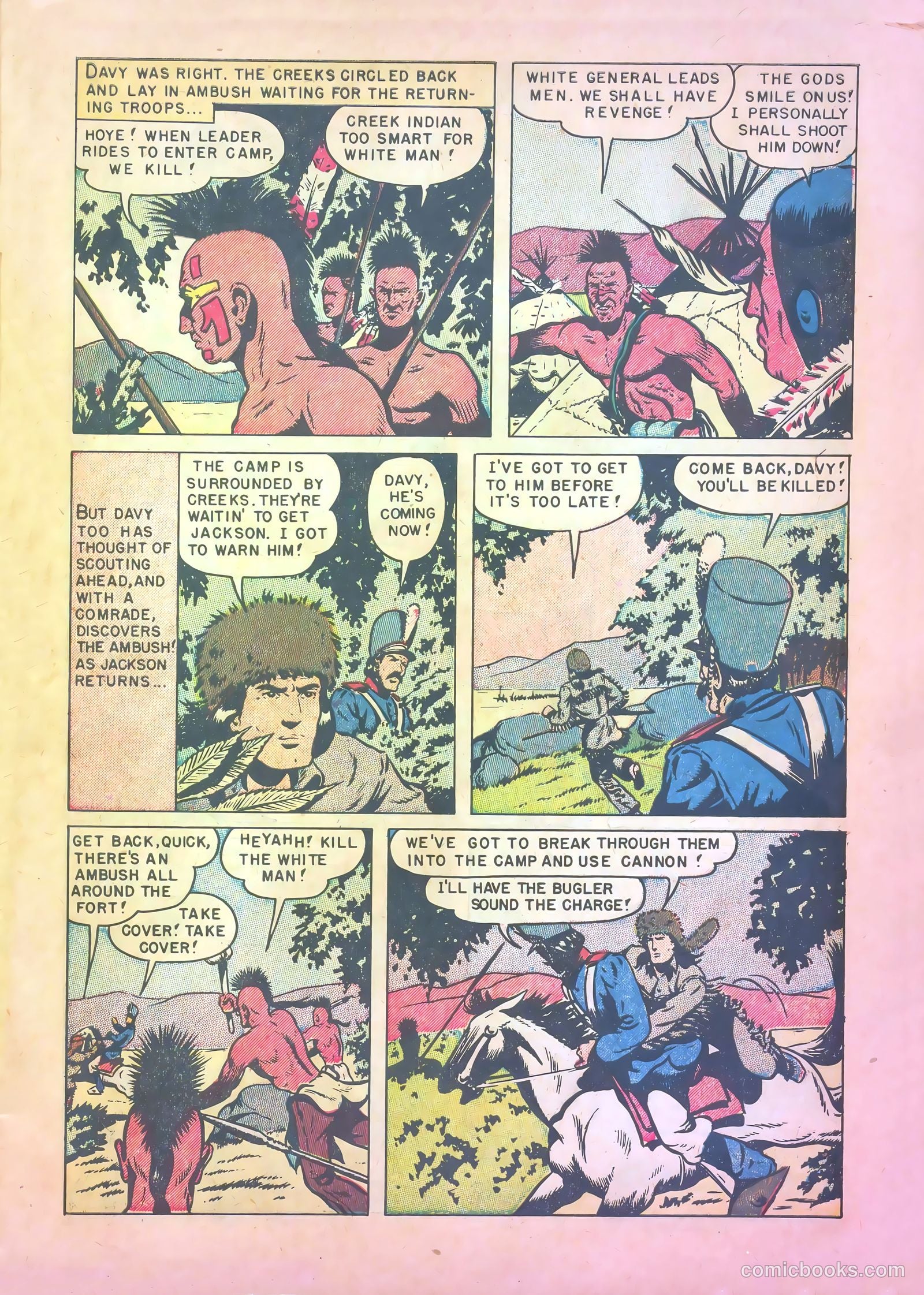 Davy Crockett #nn — page 7 of 36