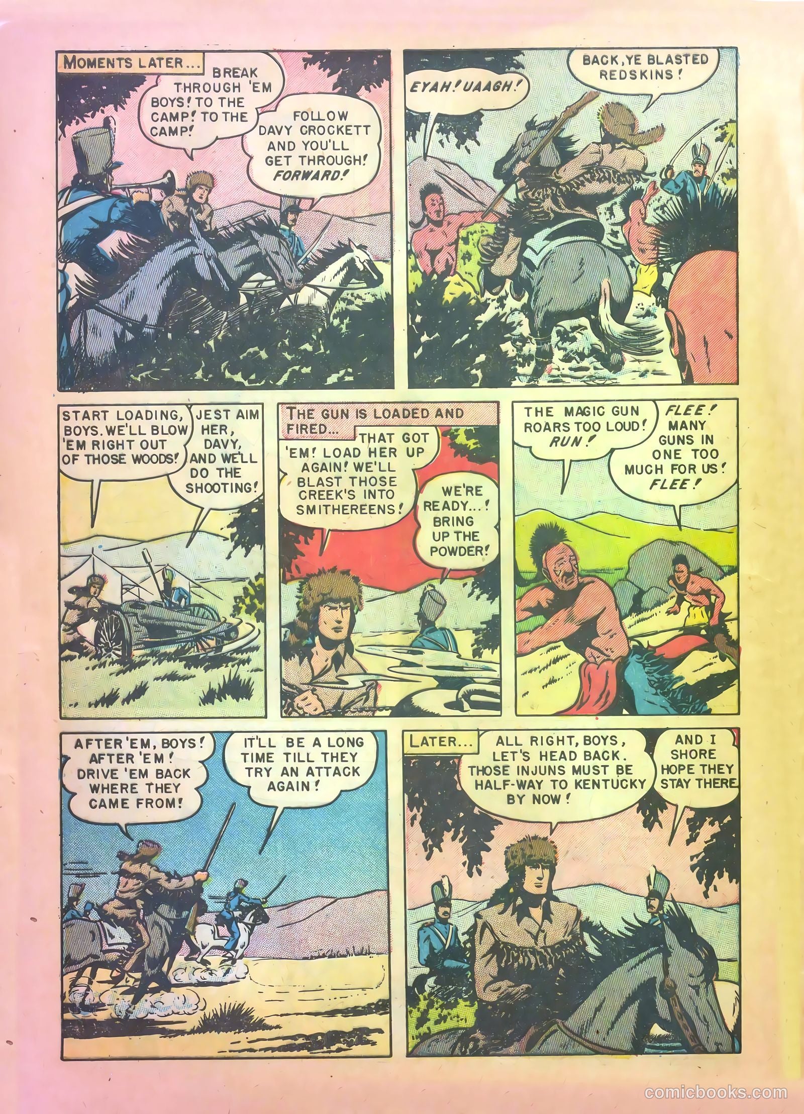 Davy Crockett #nn — page 8 of 36