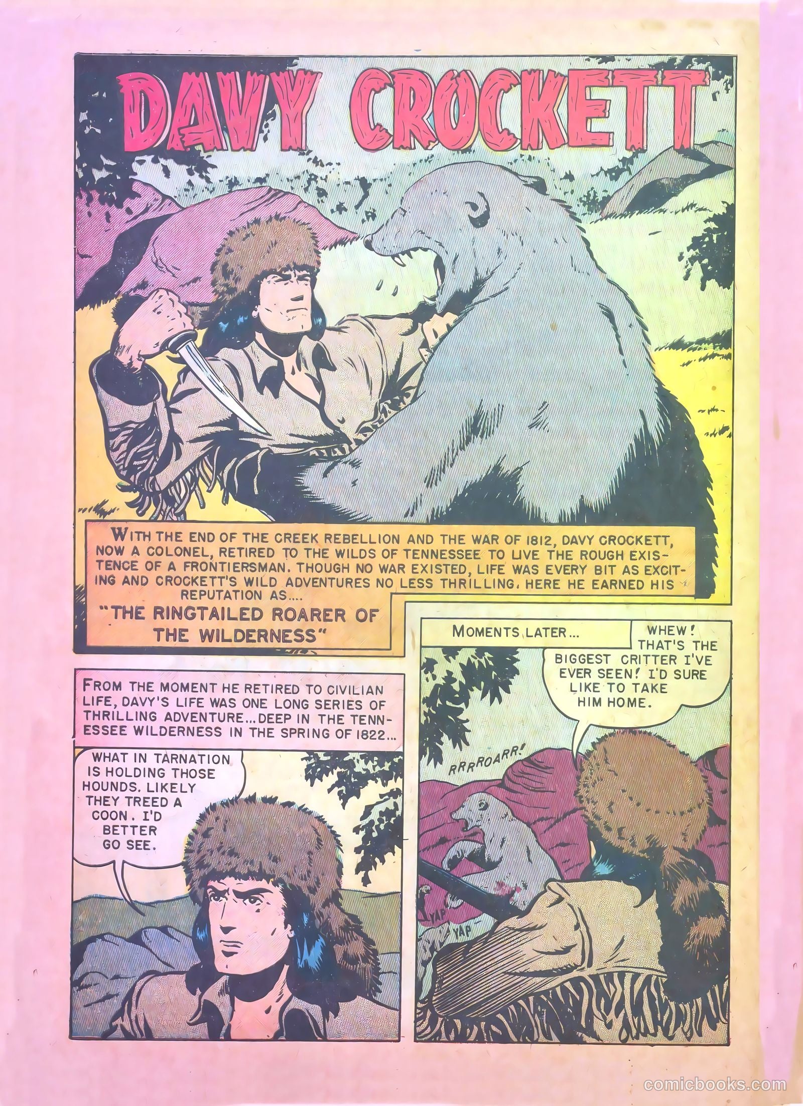 Davy Crockett #nn — page 10 of 36