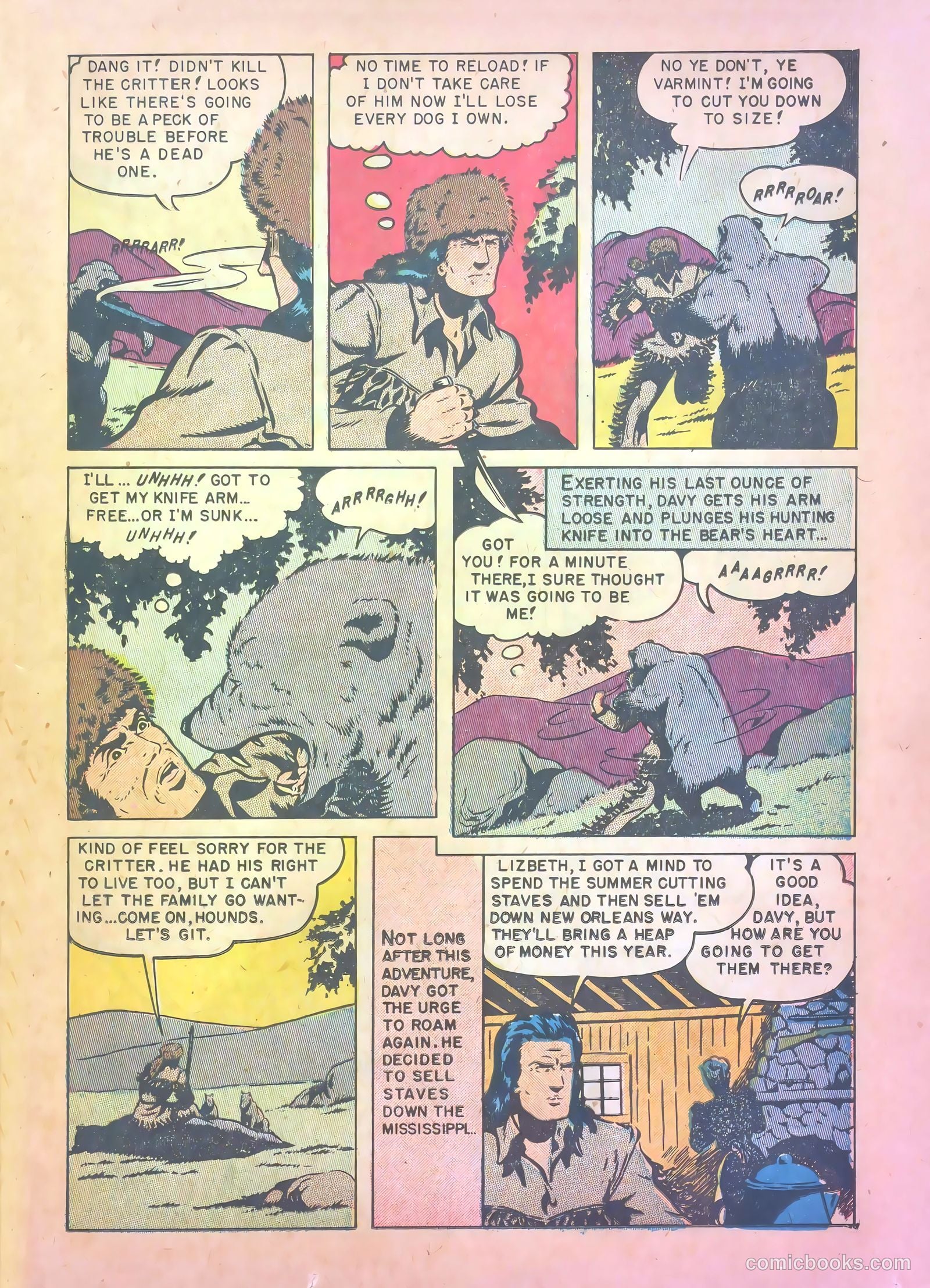 Davy Crockett #nn — page 11 of 36
