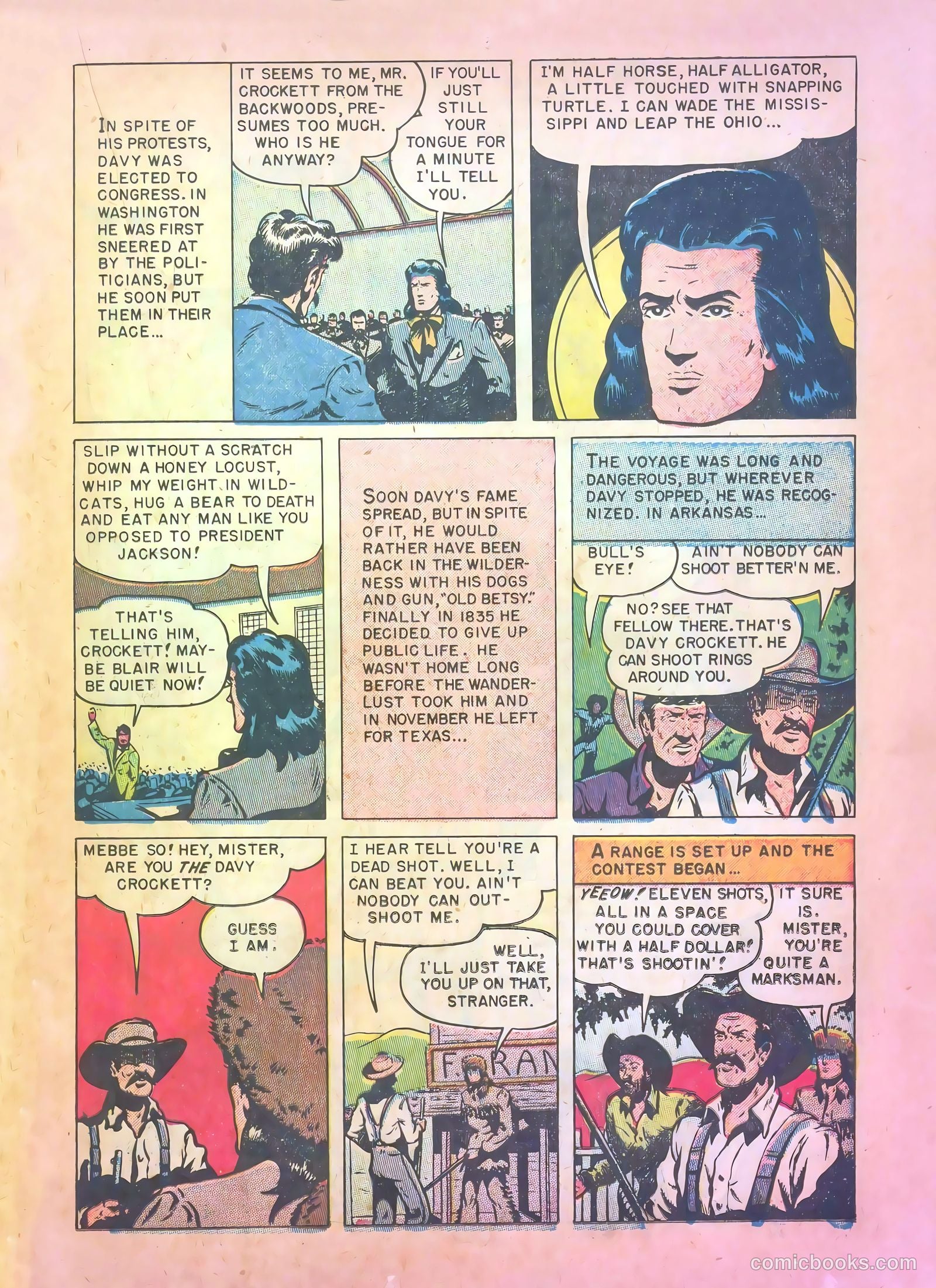 Davy Crockett #nn — page 15 of 36