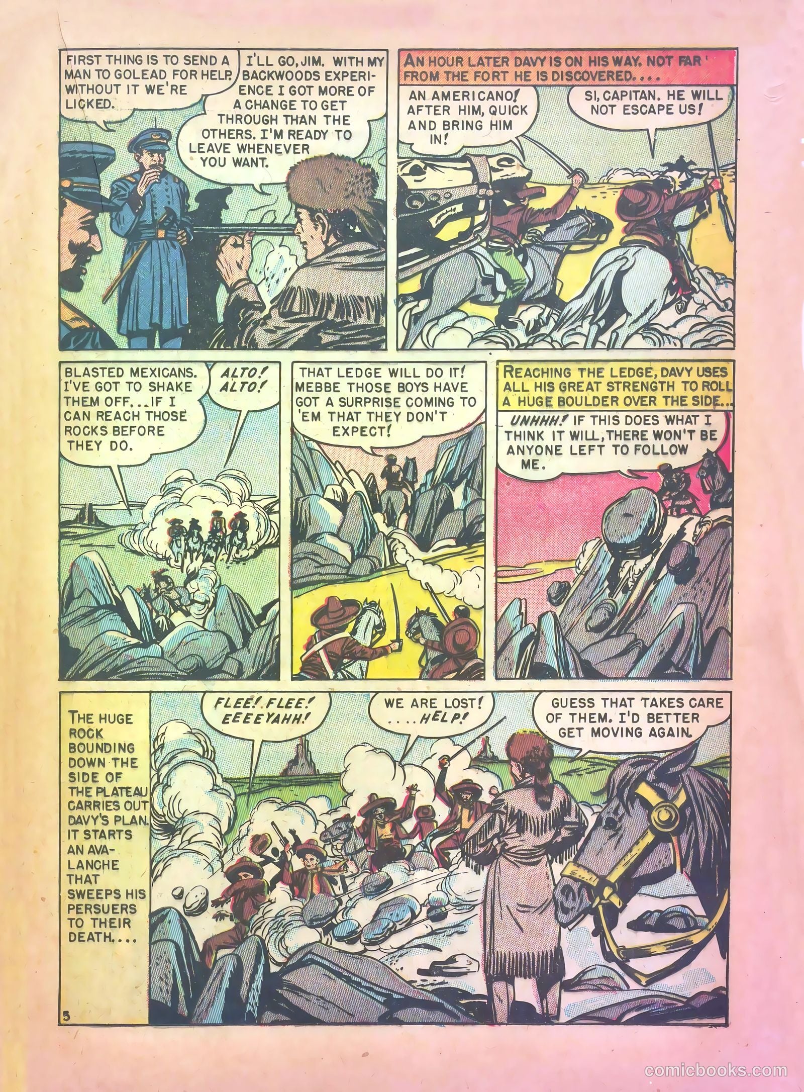 Davy Crockett #nn — page 21 of 36