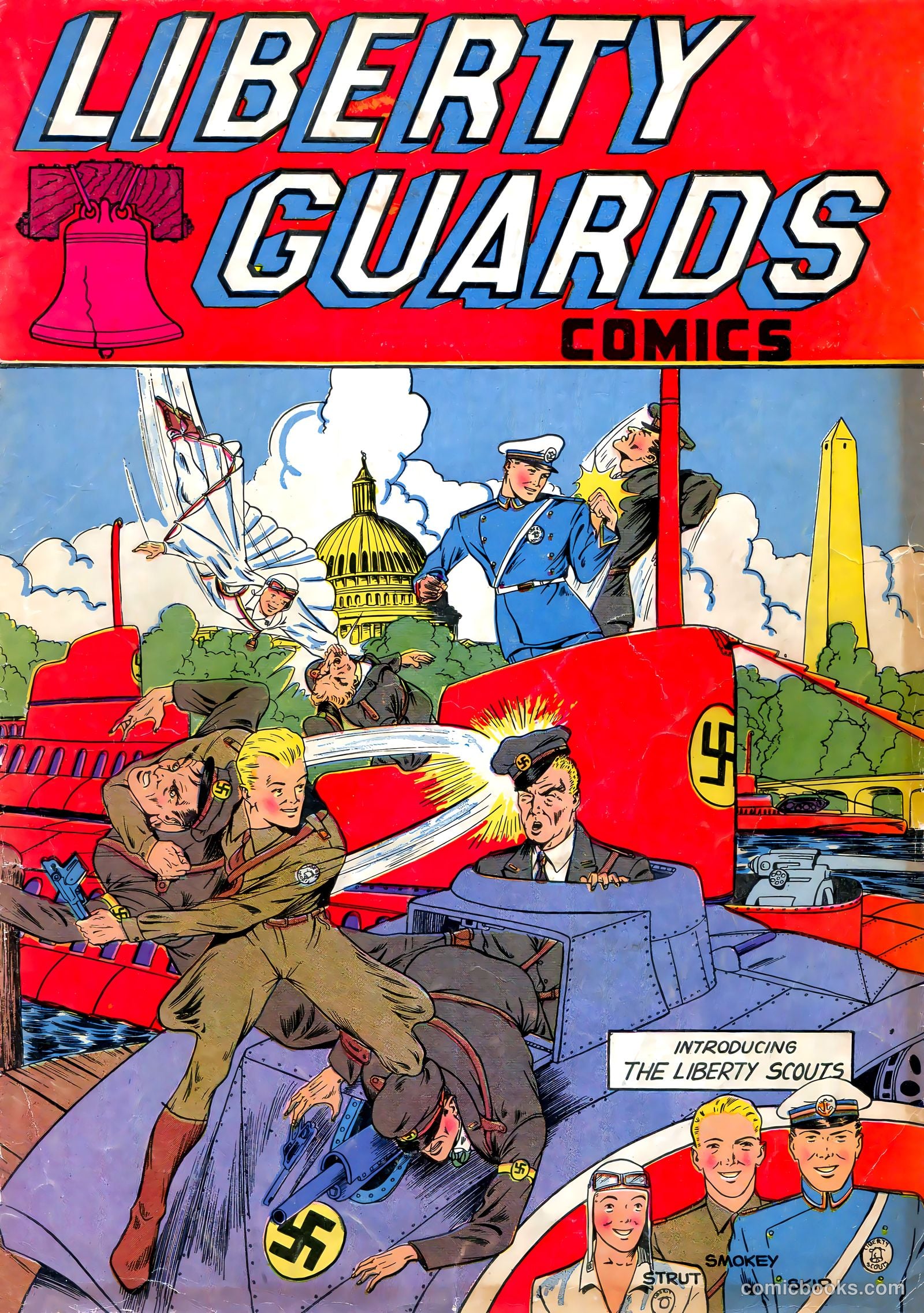Liberty Guards Comics #nn — page 1 of 68