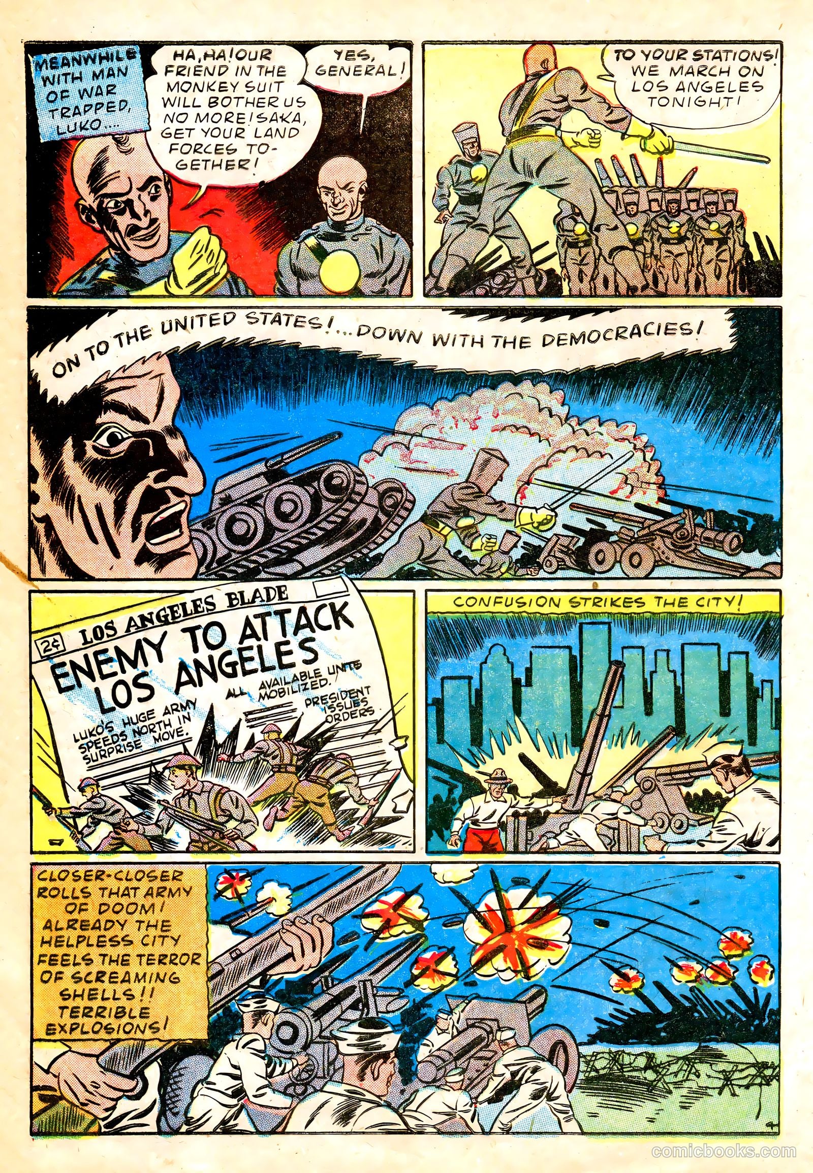 Liberty Guards Comics #nn — page 6 of 68