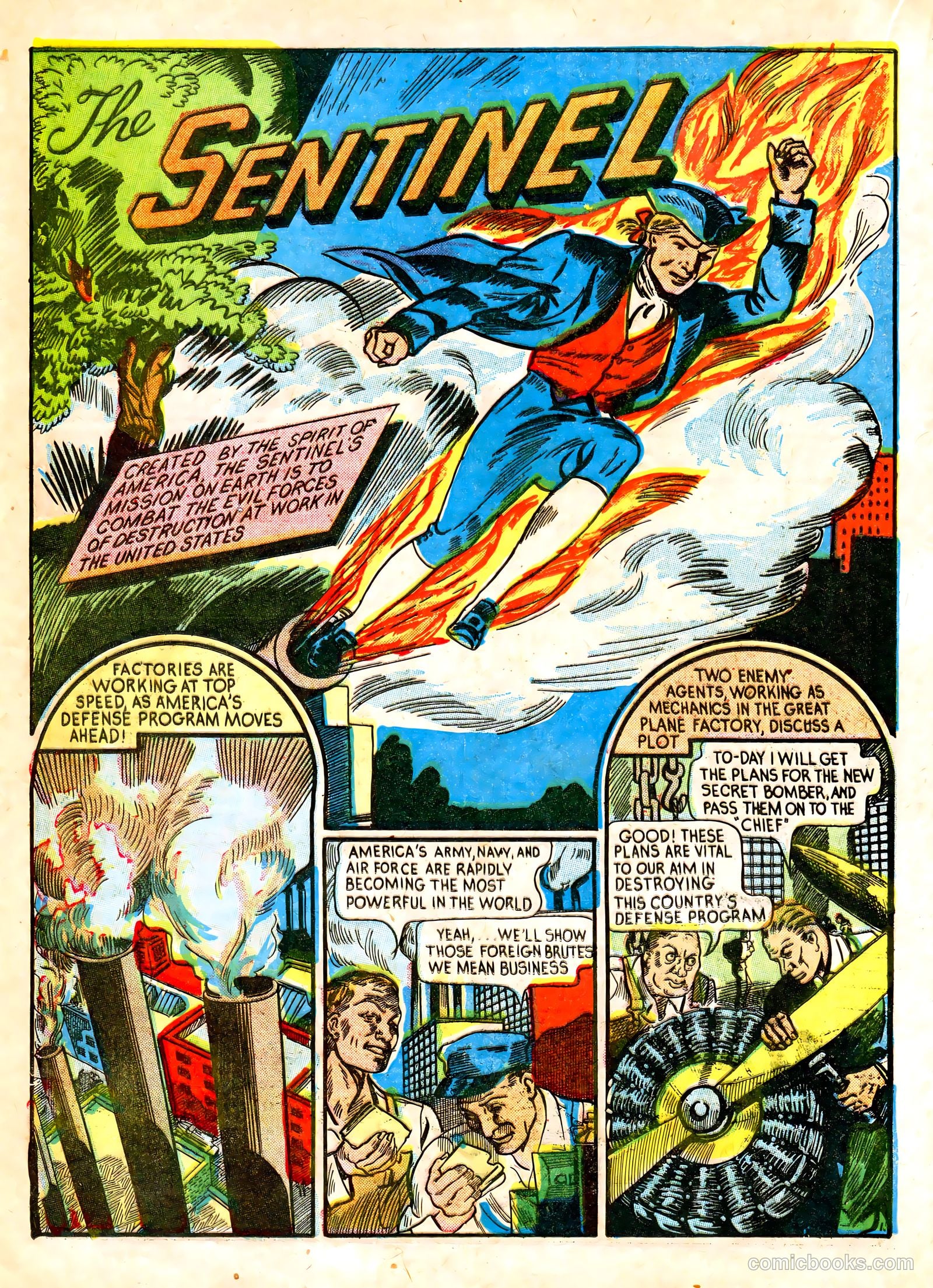 Liberty Guards Comics #nn — page 36 of 68