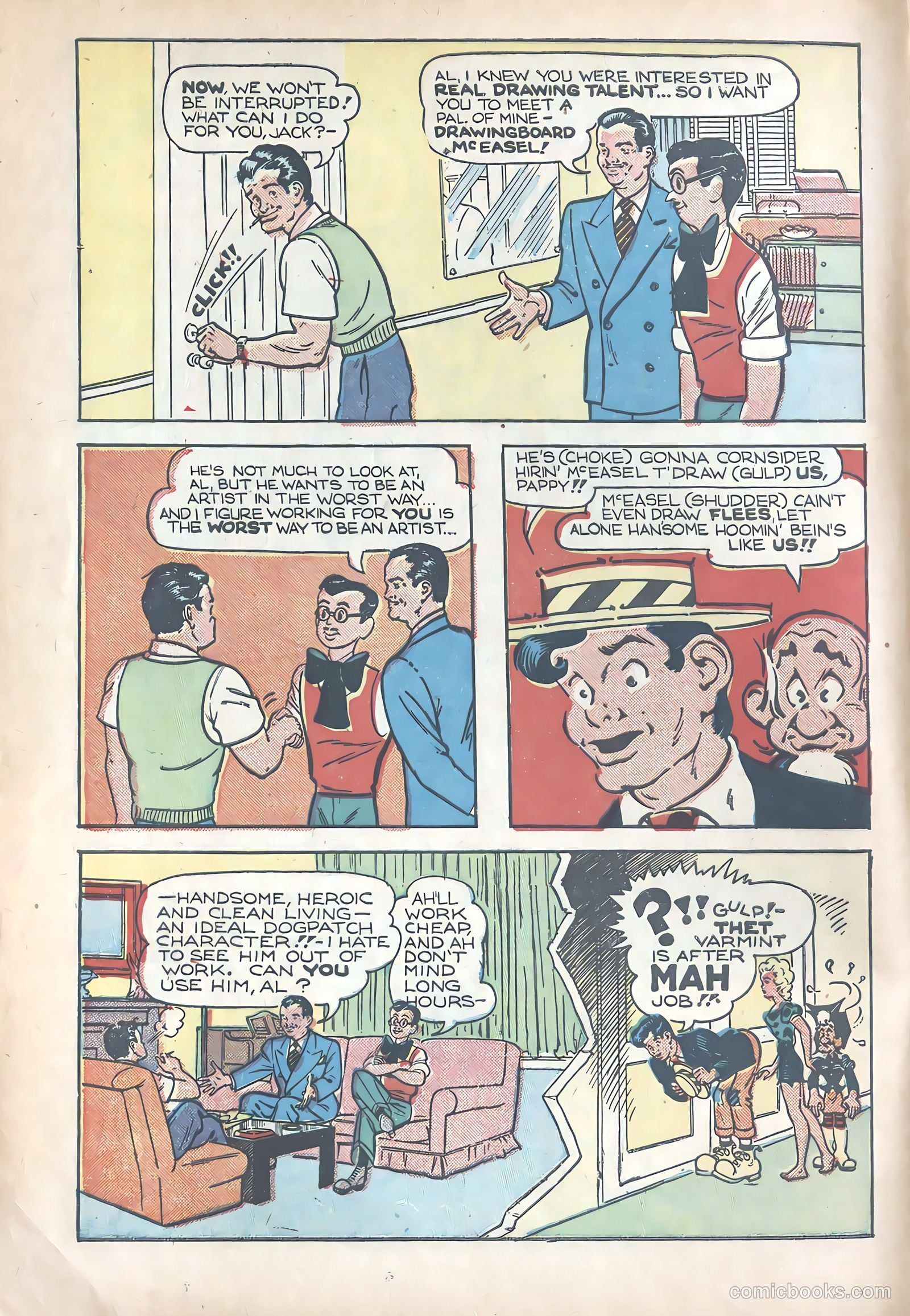 Li'l Abner Joins the Navy #nn — page 4 of 36