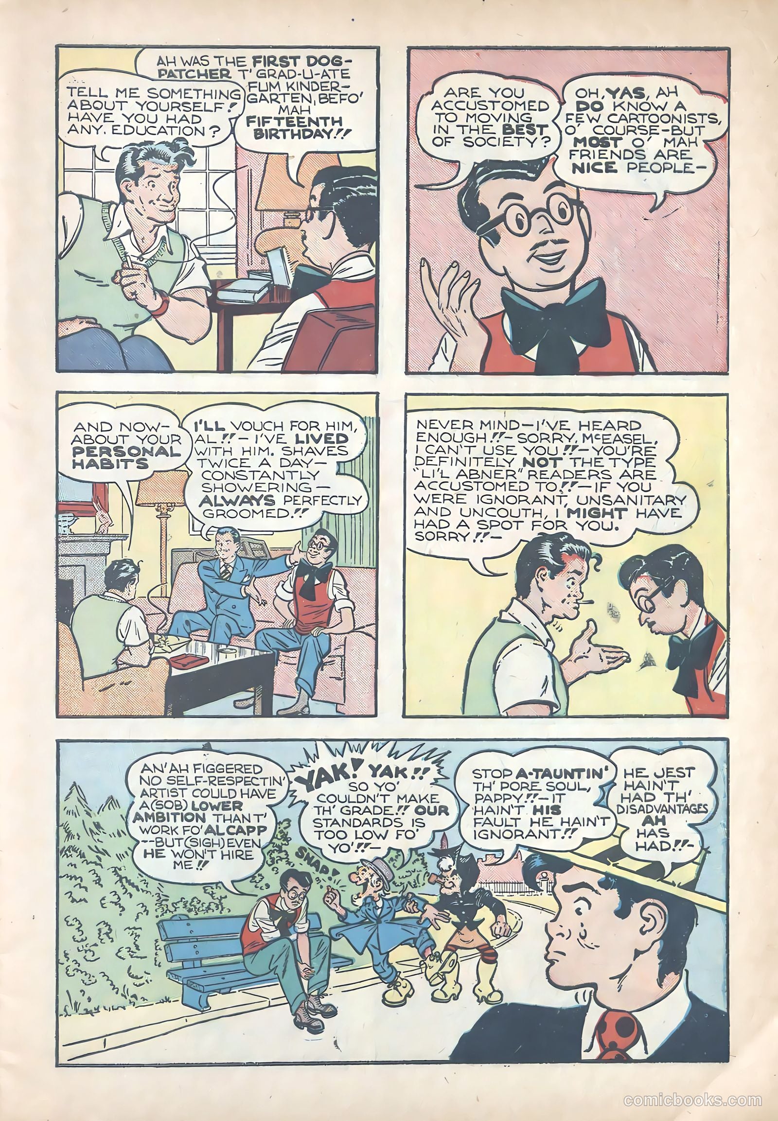 Li'l Abner Joins the Navy #nn — page 5 of 36