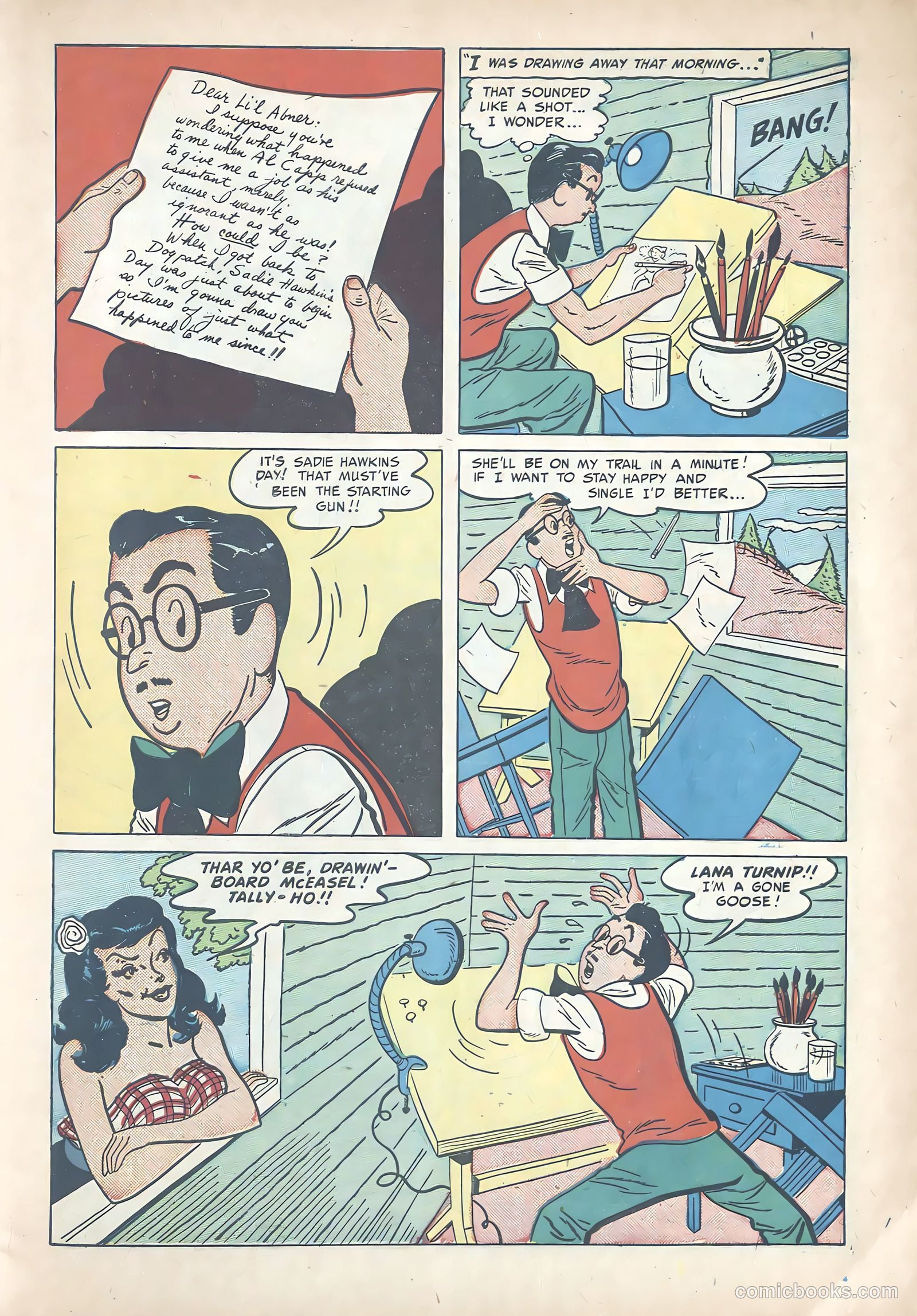 Li'l Abner Joins the Navy #nn — page 7 of 36