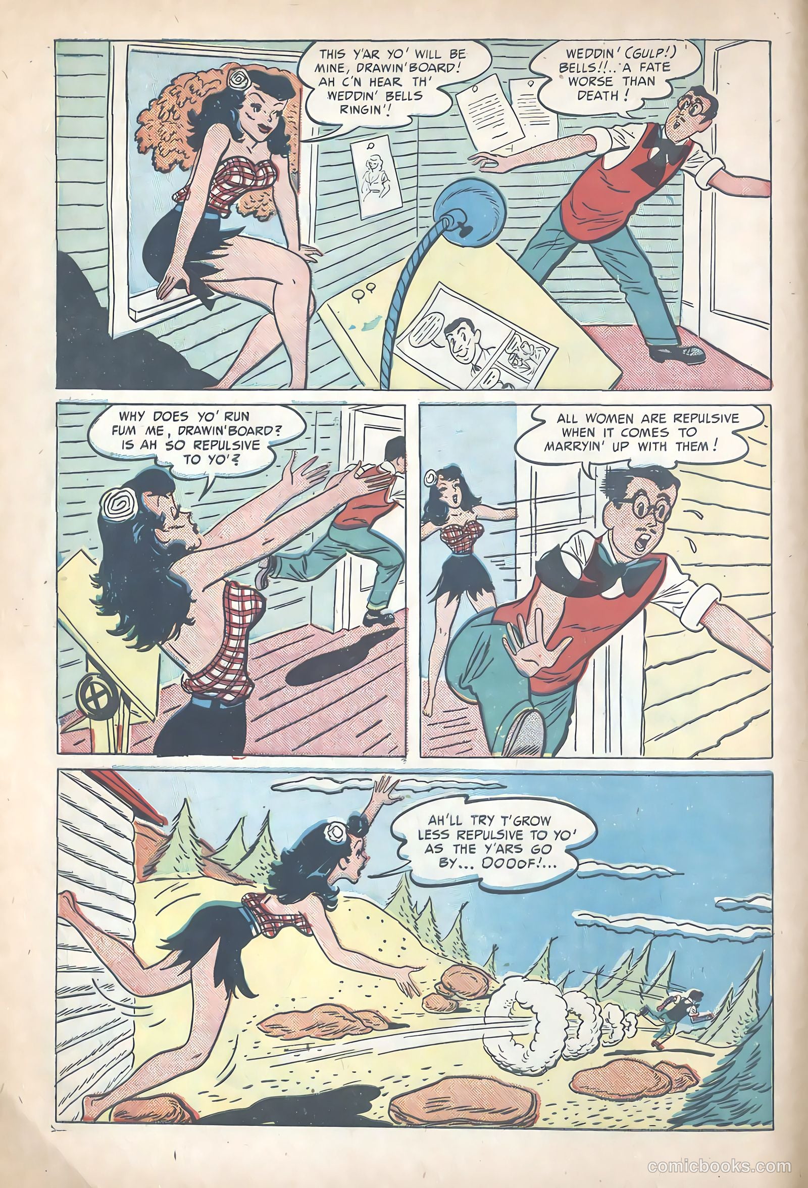 Li'l Abner Joins the Navy #nn — page 8 of 36