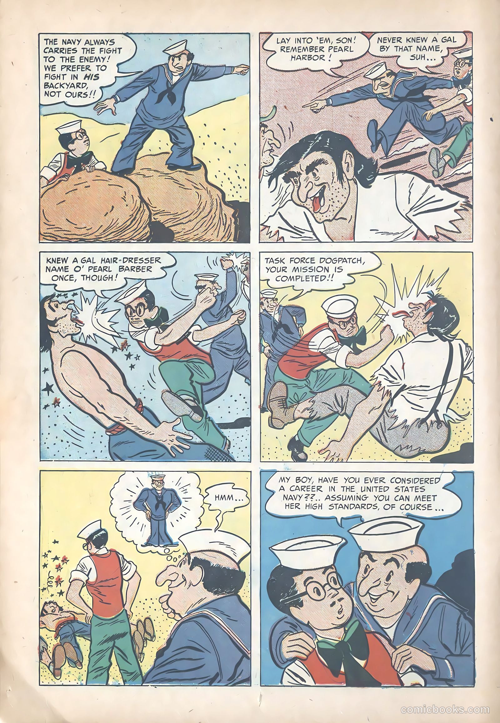 Li'l Abner Joins the Navy #nn — page 14 of 36