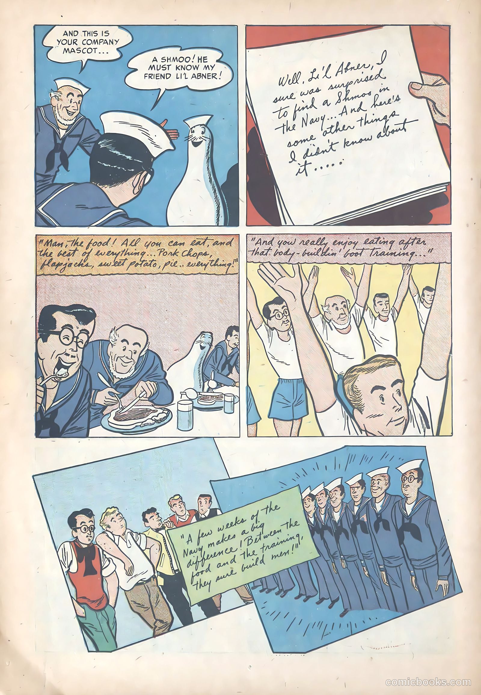 Li'l Abner Joins the Navy #nn — page 18 of 36