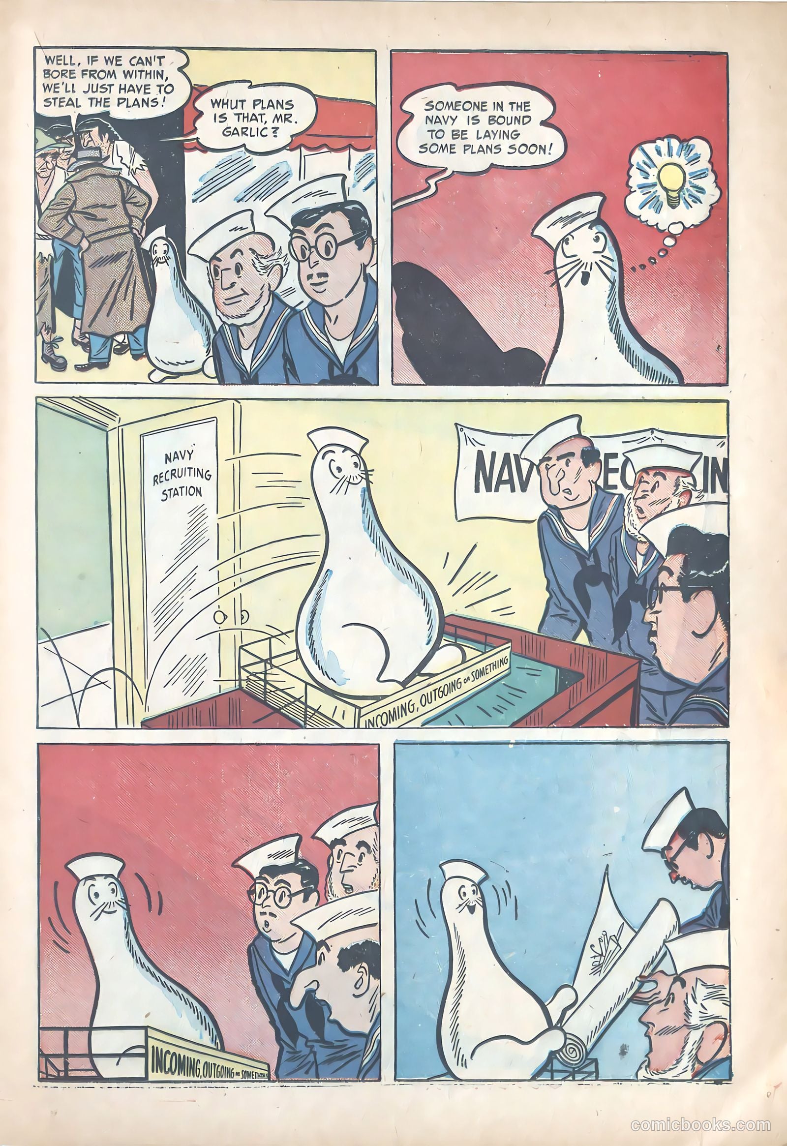 Li'l Abner Joins the Navy #nn — page 21 of 36