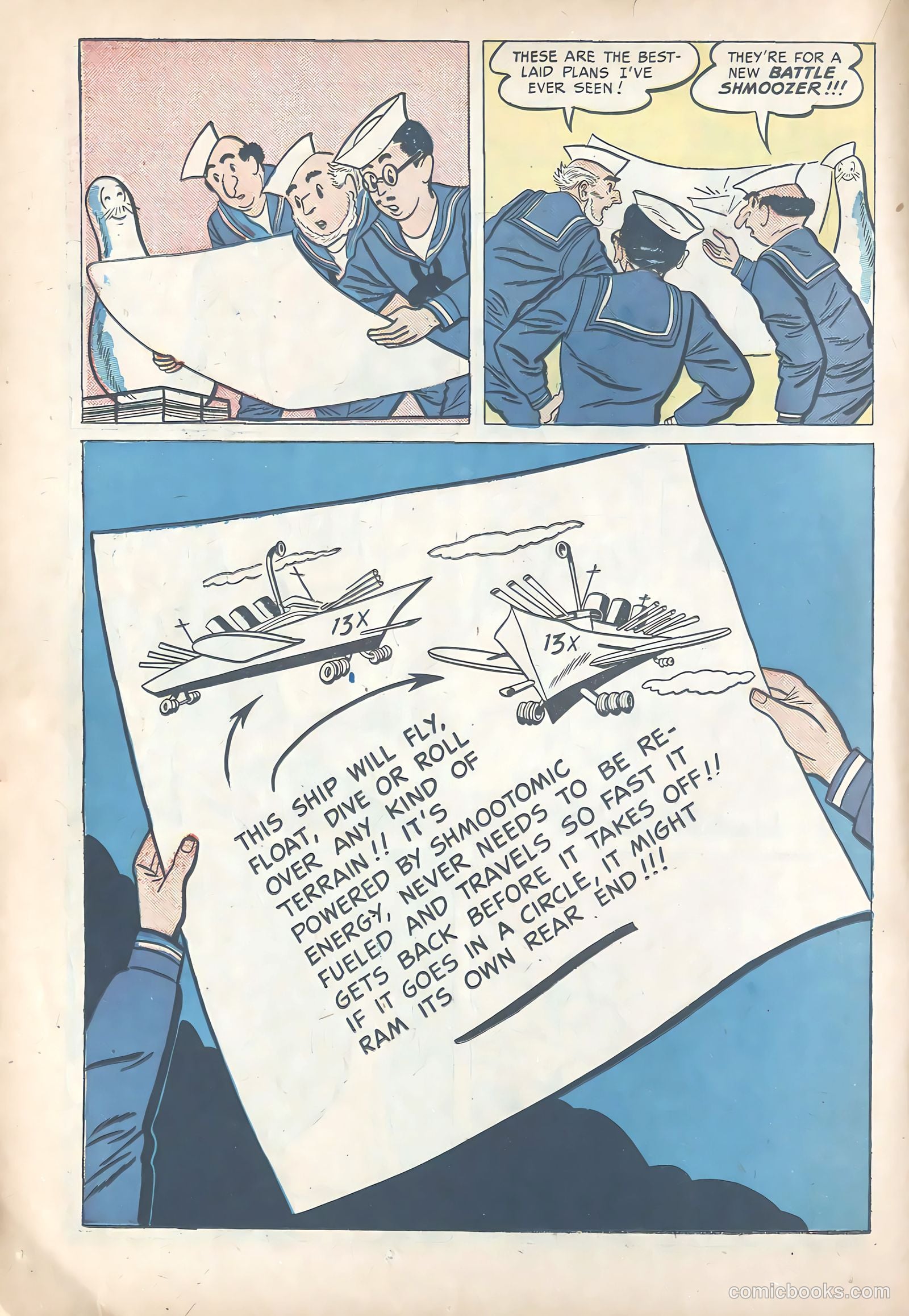 Li'l Abner Joins the Navy #nn — page 22 of 36