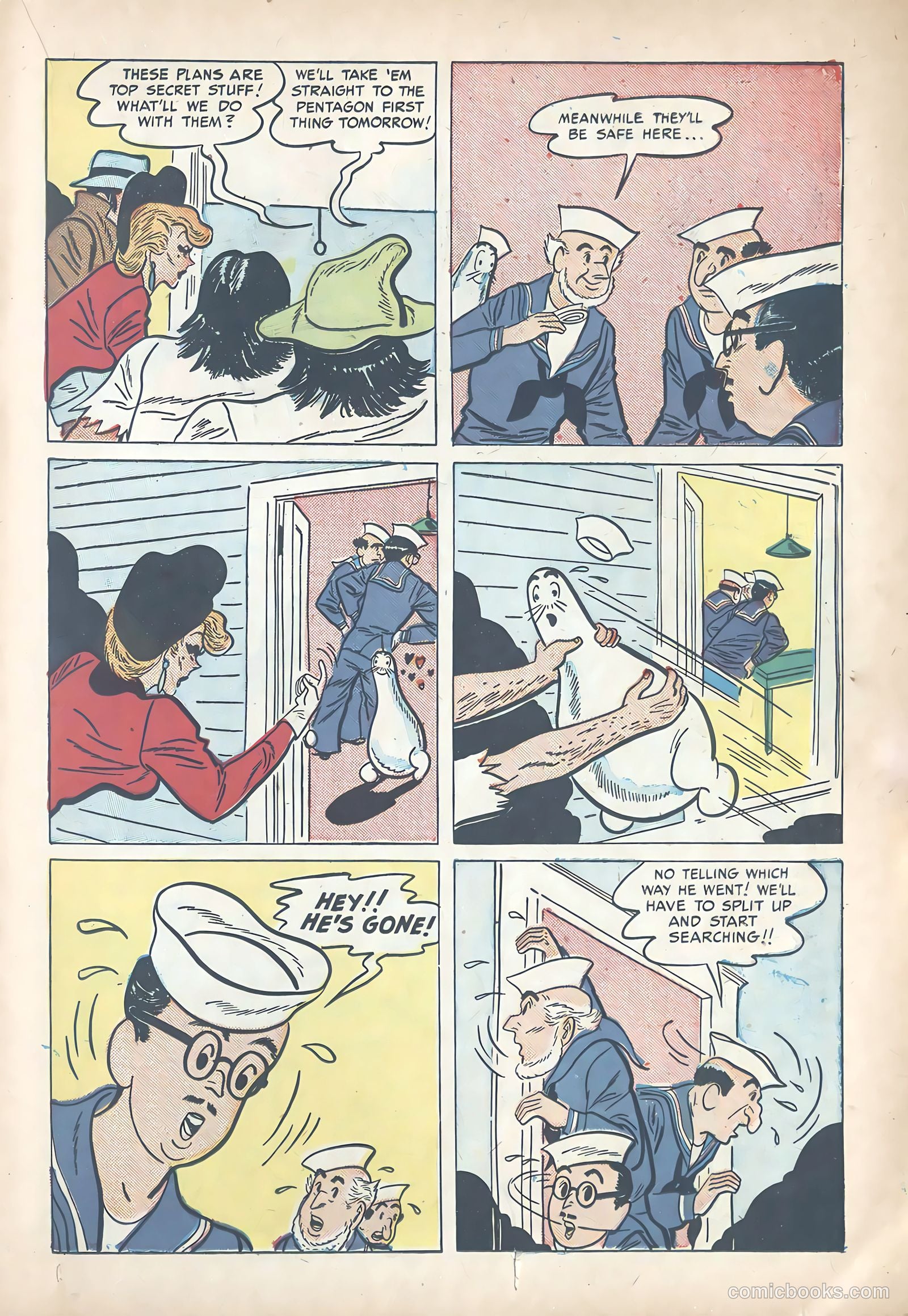 Li'l Abner Joins the Navy #nn — page 23 of 36