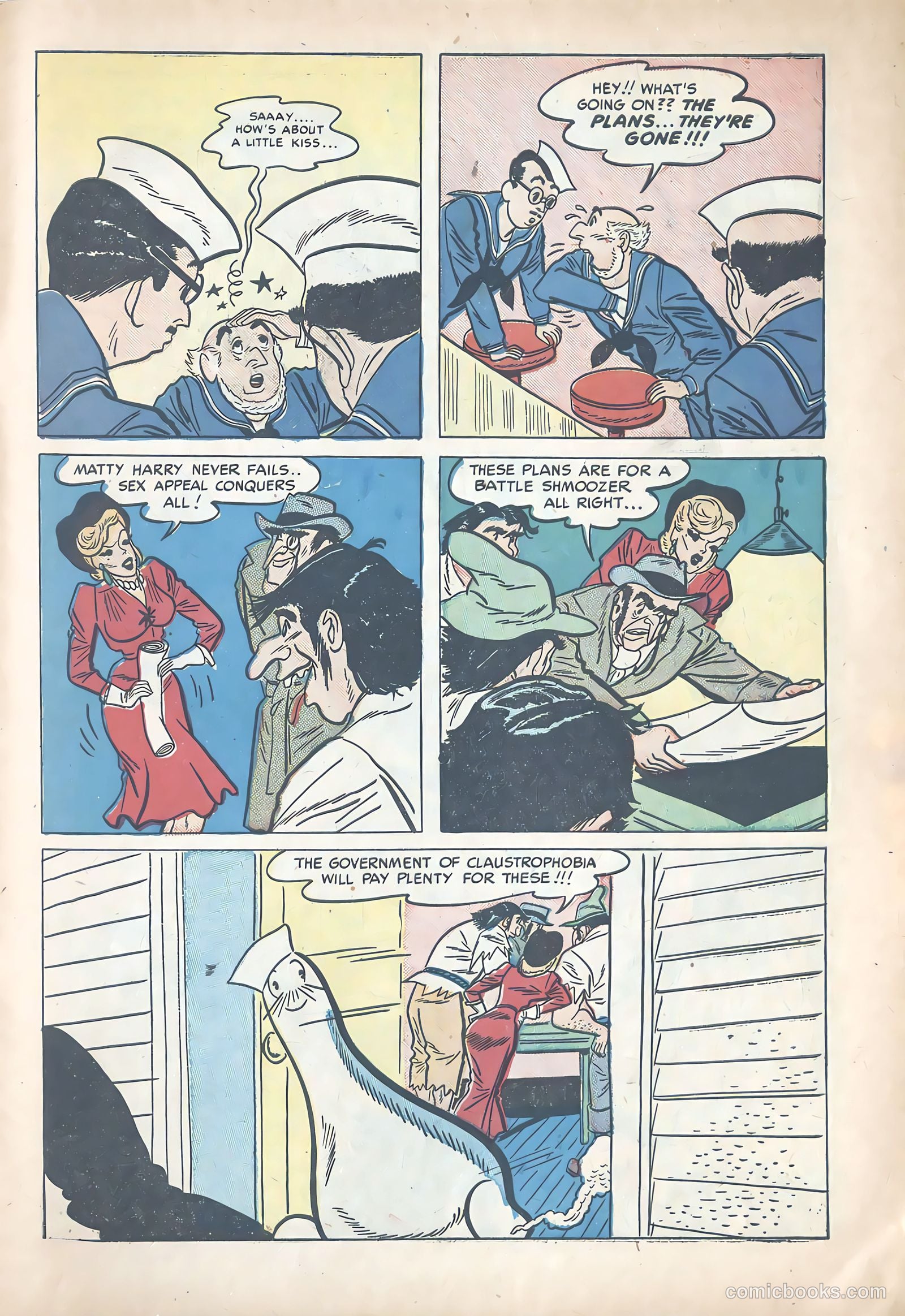Li'l Abner Joins the Navy #nn — page 27 of 36
