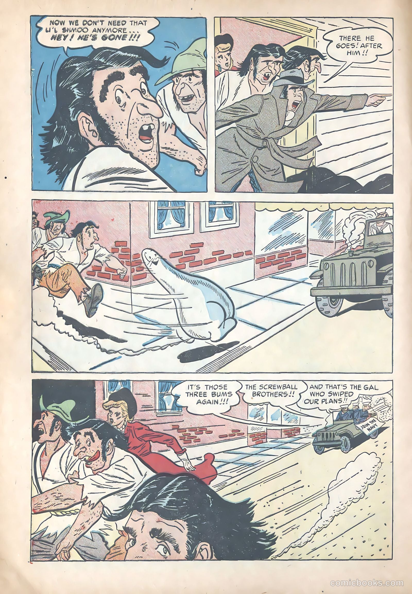 Li'l Abner Joins the Navy #nn — page 28 of 36
