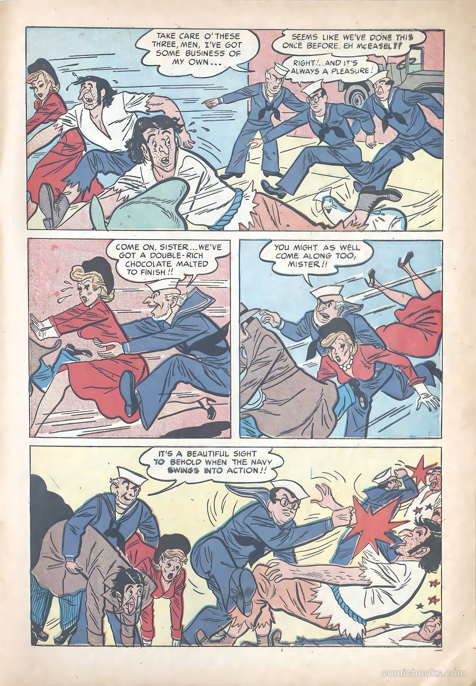 Li'l Abner Joins the Navy #nn — page 29 of 36