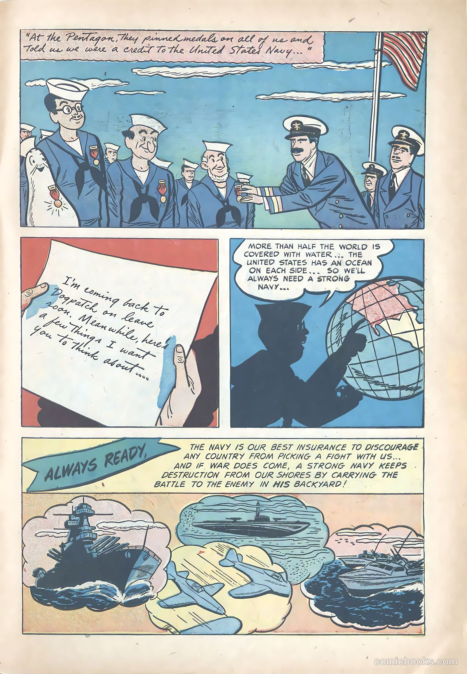 Li'l Abner Joins the Navy #nn — page 31 of 36