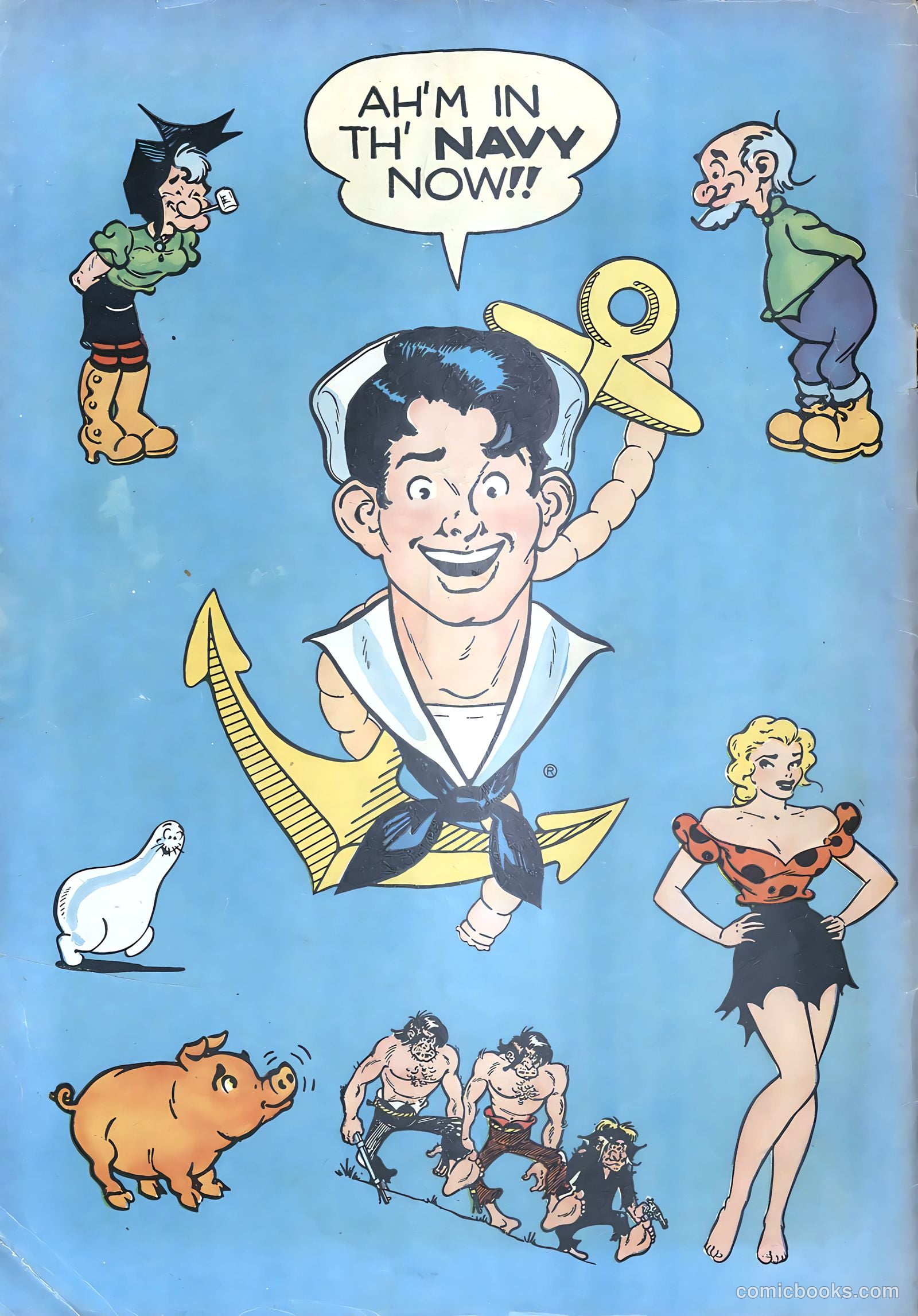 Li'l Abner Joins the Navy #nn — page 36 of 36