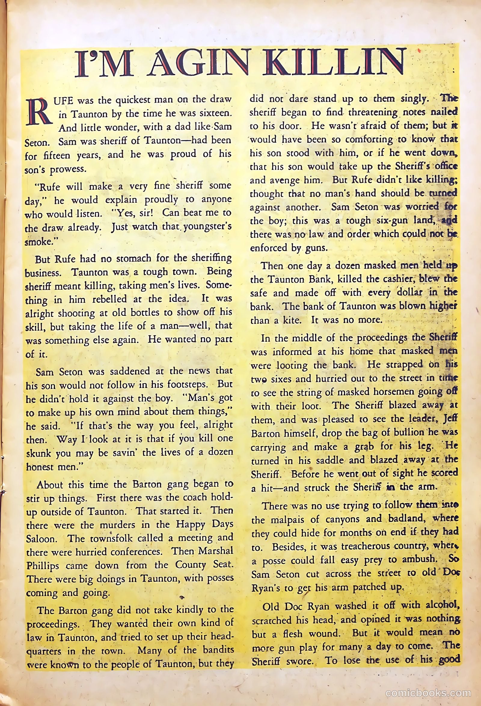 Colossal Features Magazine #2 — page 11 of 36