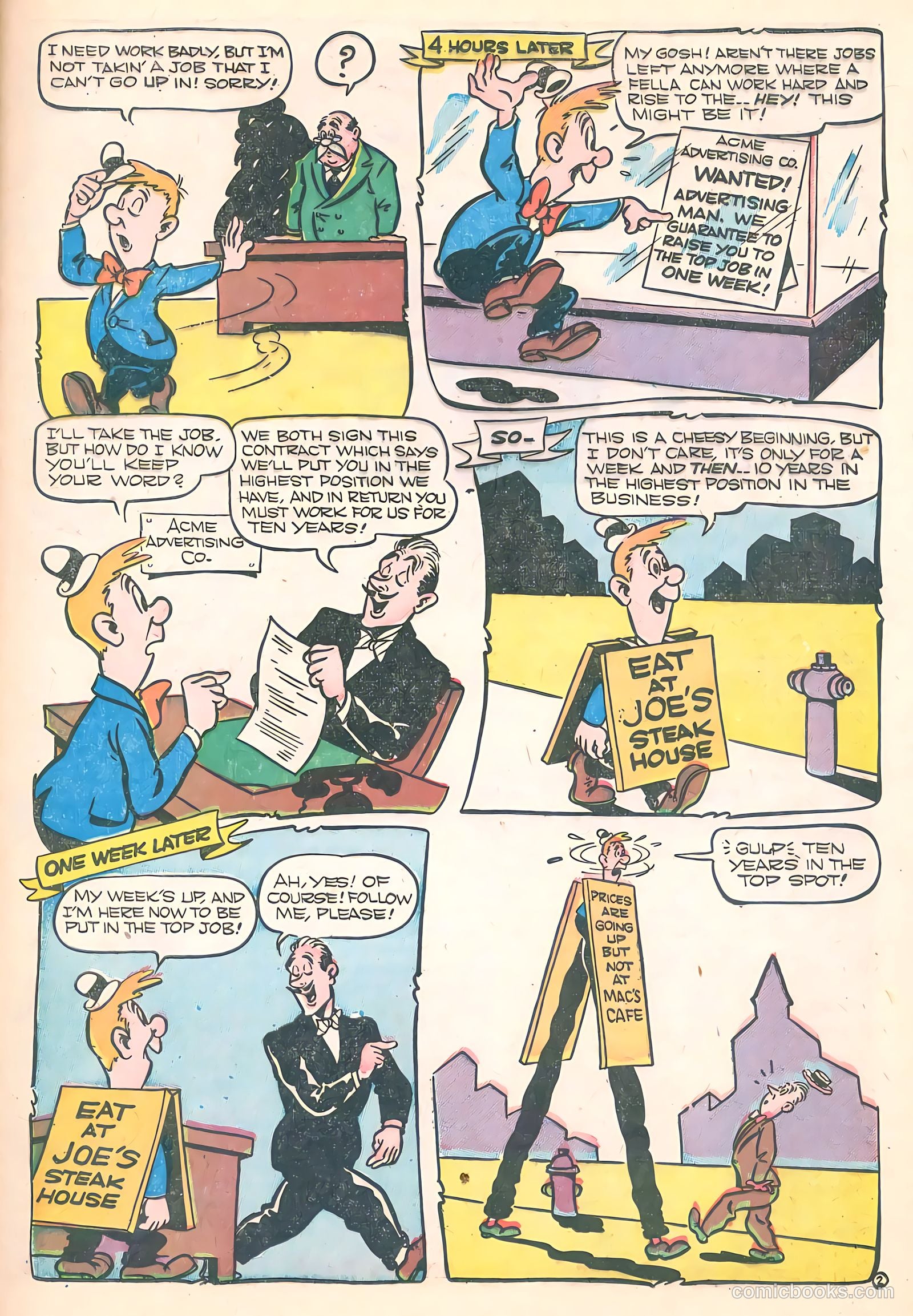 Exciting Comics #65 — page 33 of 52