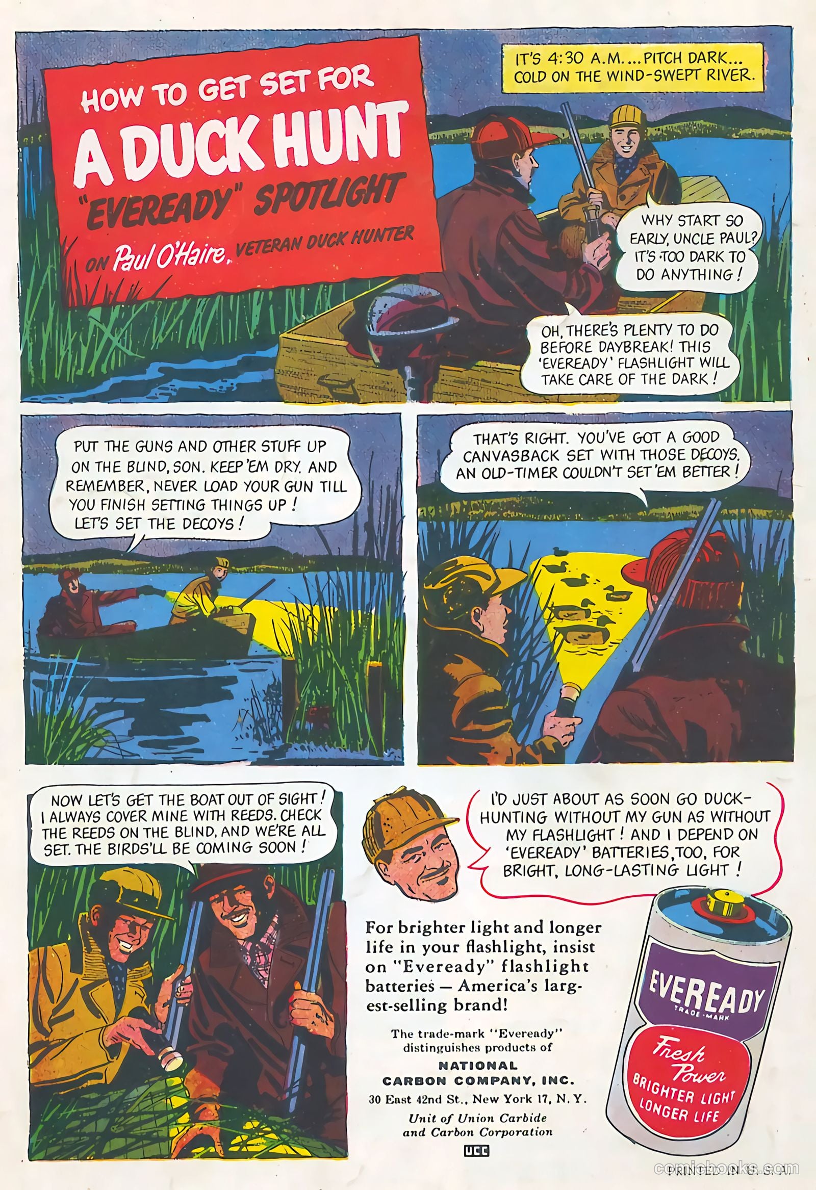 Exciting Comics #65 — page 52 of 52