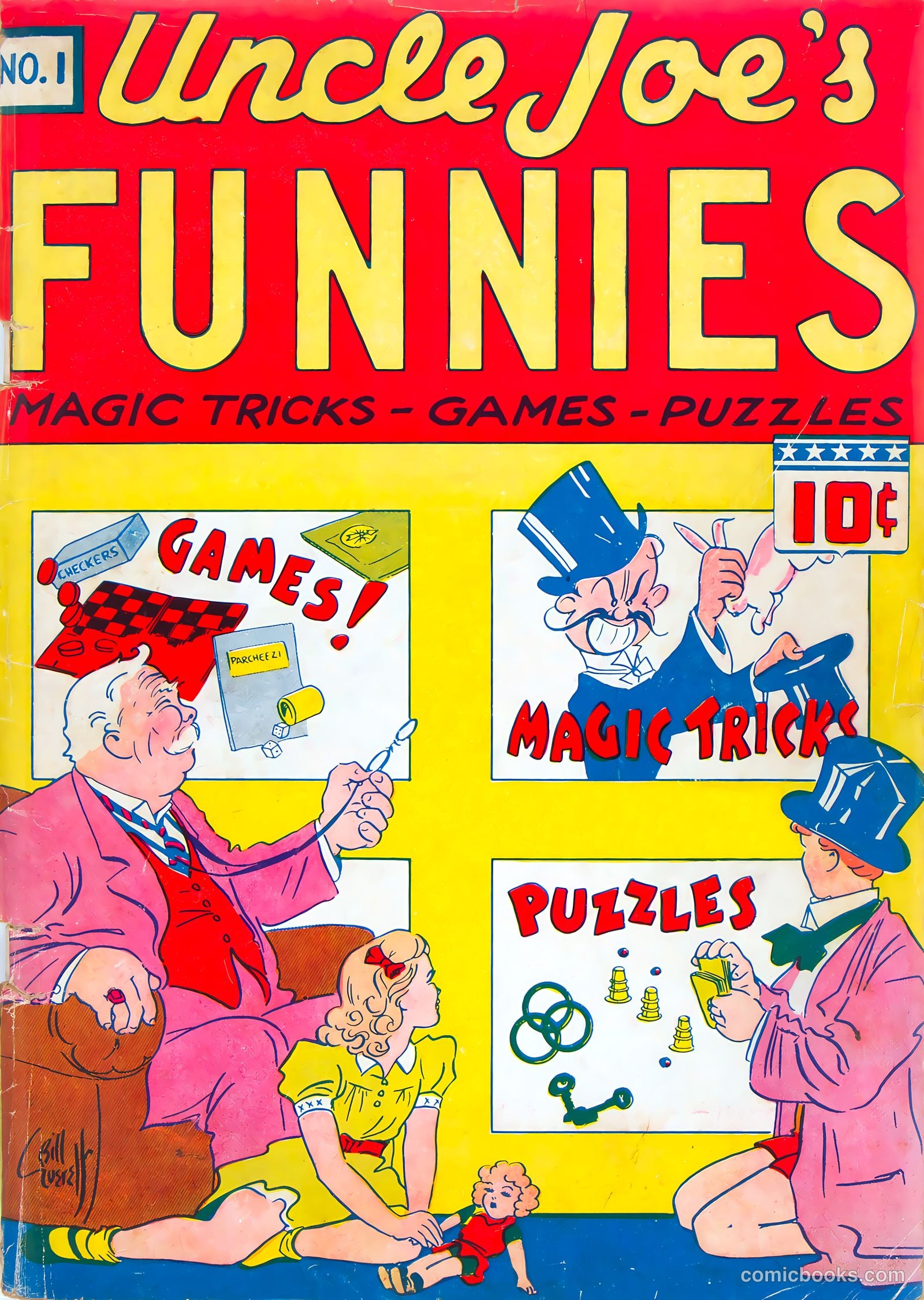 Uncle Joe's Funnies #1 — page 1 of 68