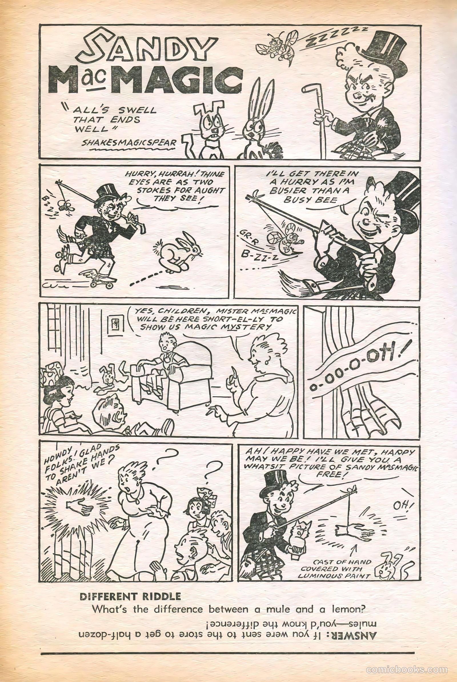 Uncle Joe's Funnies #1 — page 34 of 68