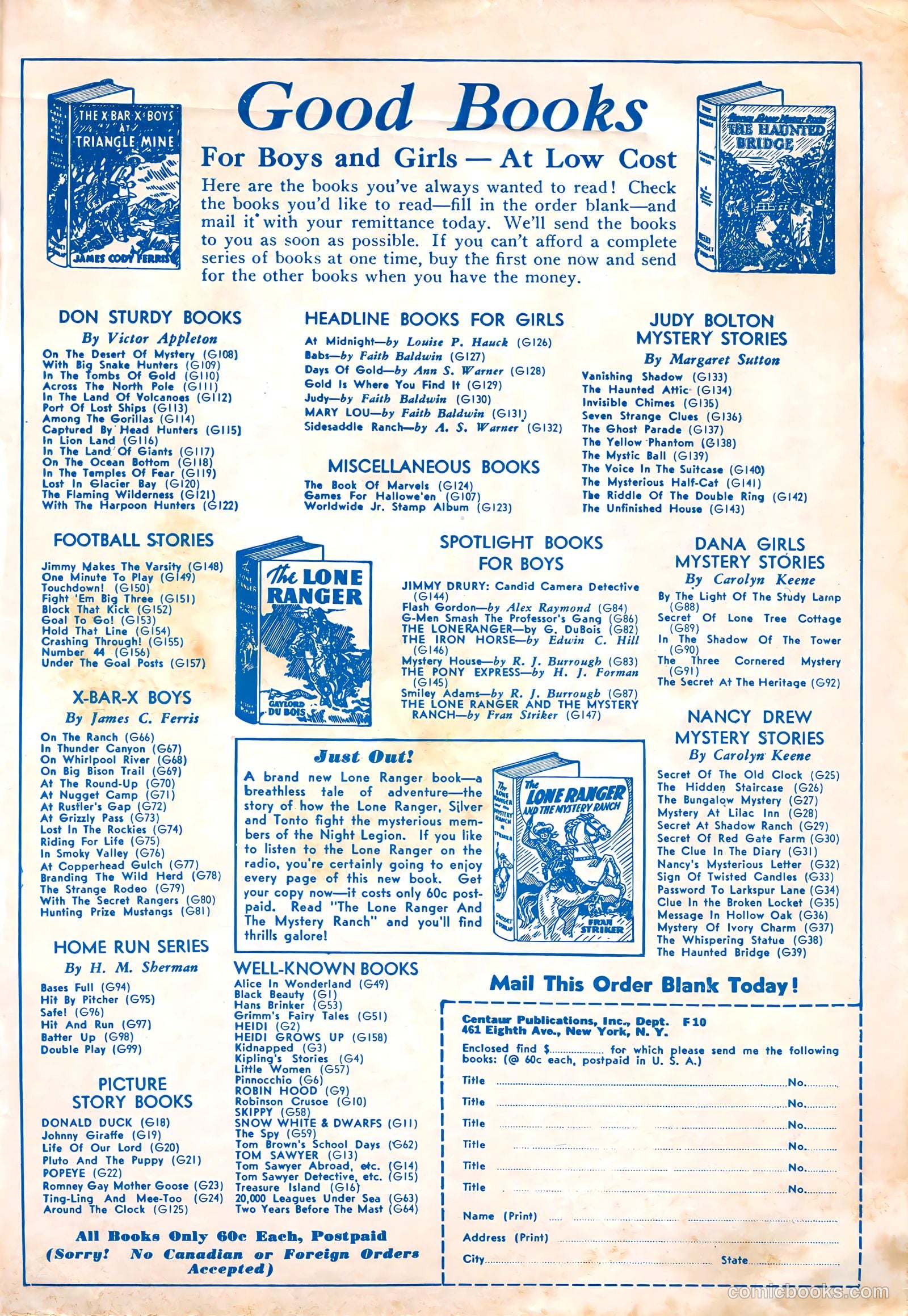 Uncle Joe's Funnies #1 — page 67 of 68