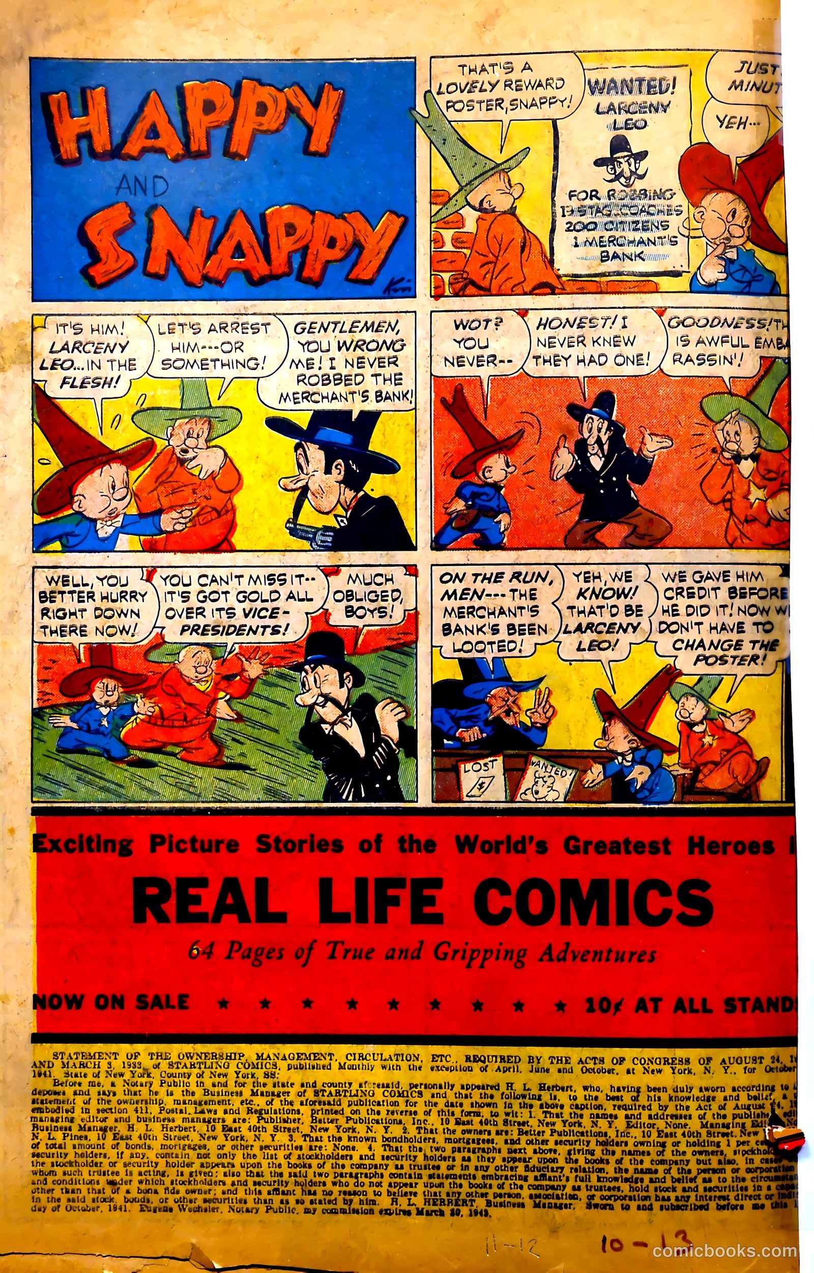 Startling Comics #13 — page 66 of 68