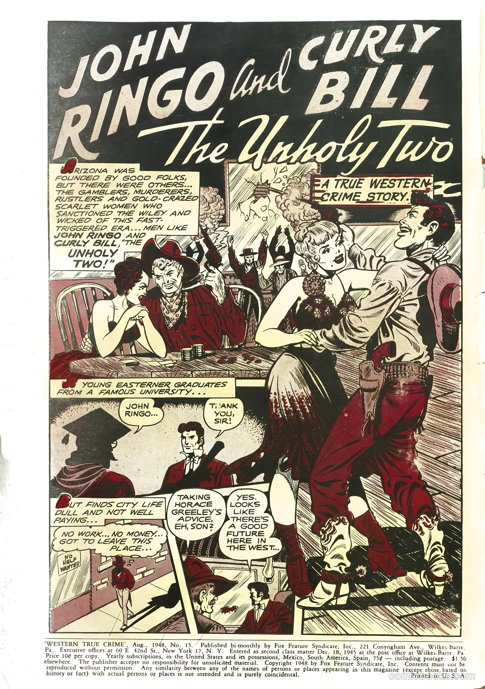 Western True Crime #1 — page 2 of 37