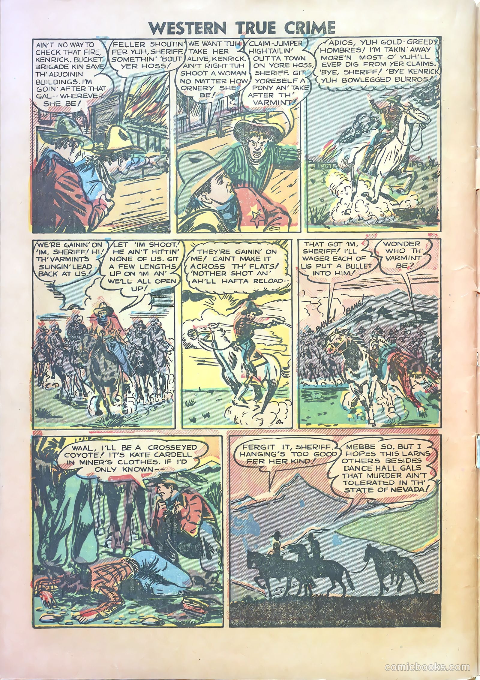 Western True Crime #1 — page 32 of 37