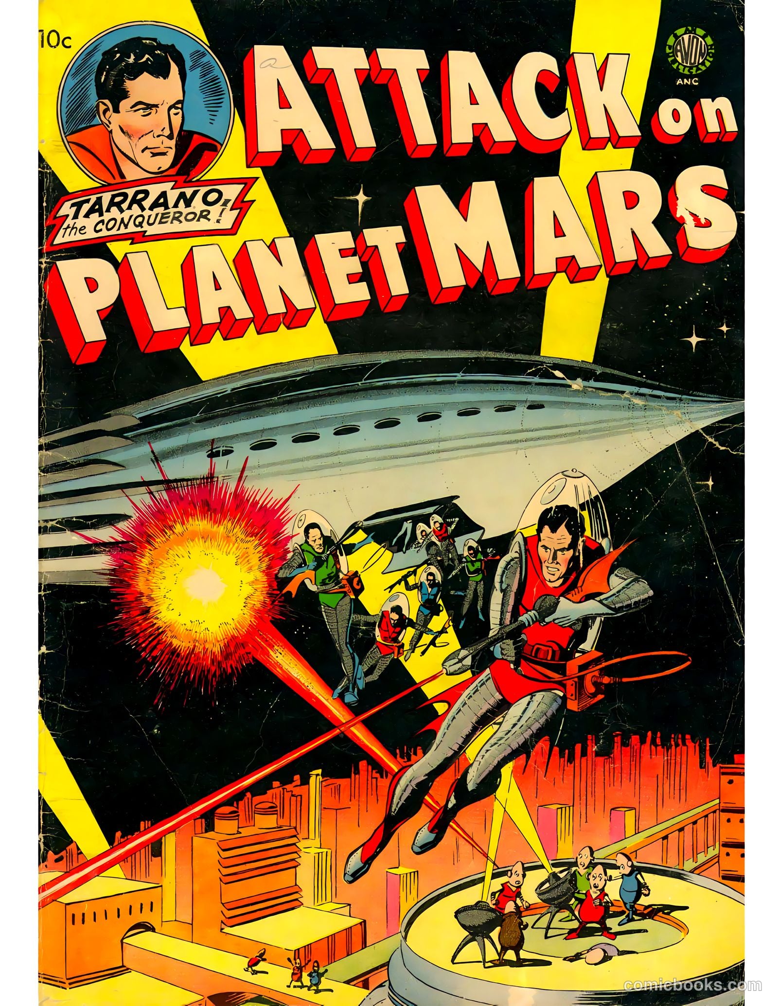 Attack on Planet Mars #nn — page 1 of 36