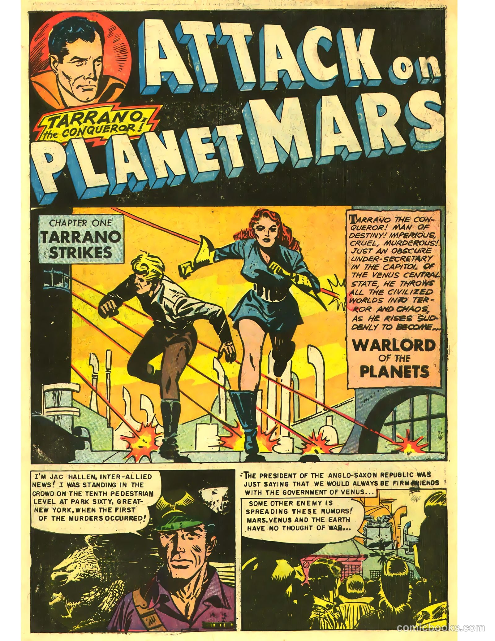 Attack on Planet Mars #nn — page 3 of 36